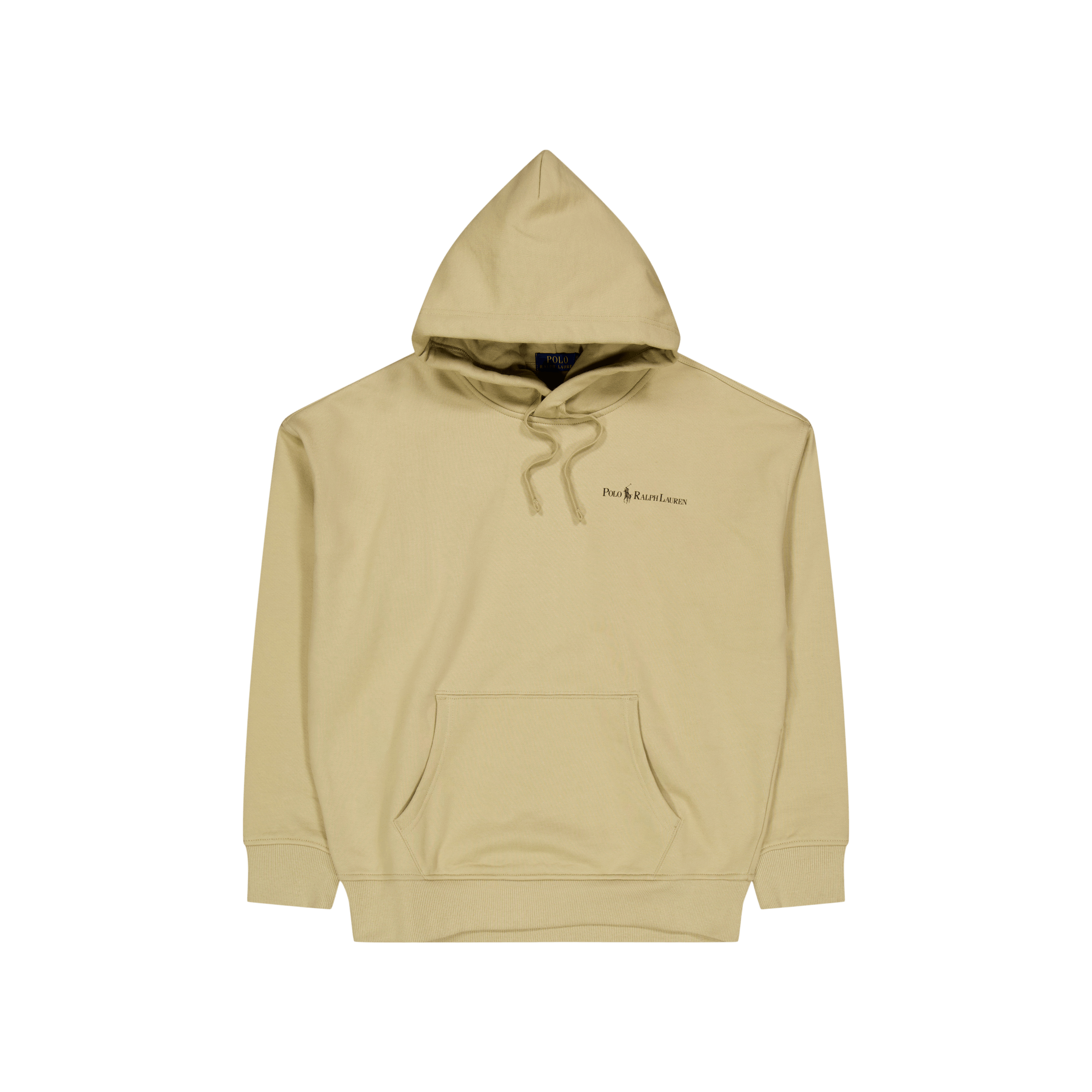 Polo Ralph Lauren Relaxed Fit Logo Fleece Hoodie Classic Khaki