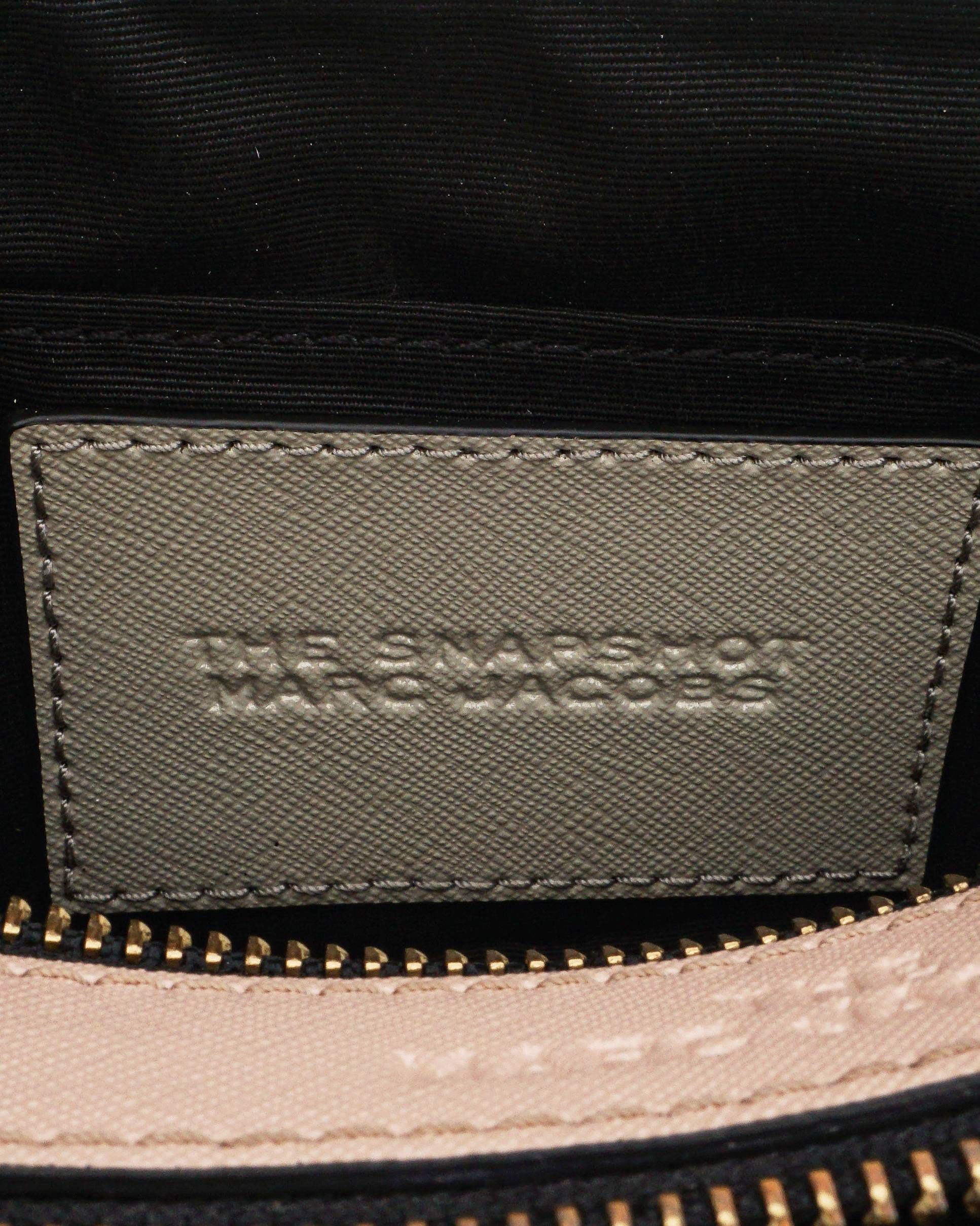 Marc Jacobs Beige Saffiano Leather The Snapshot Bag