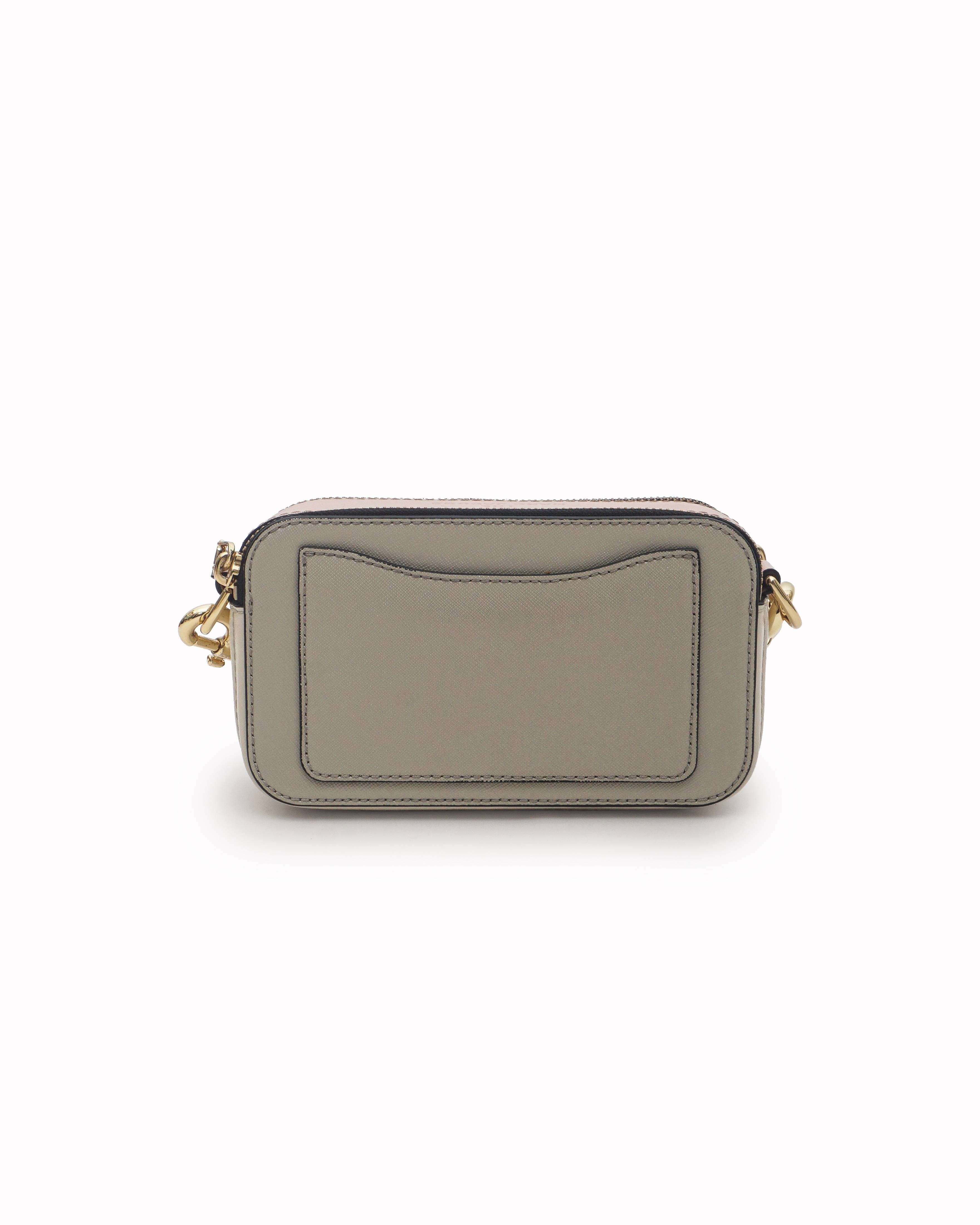 Marc Jacobs Beige Saffiano Leather The Snapshot Bag