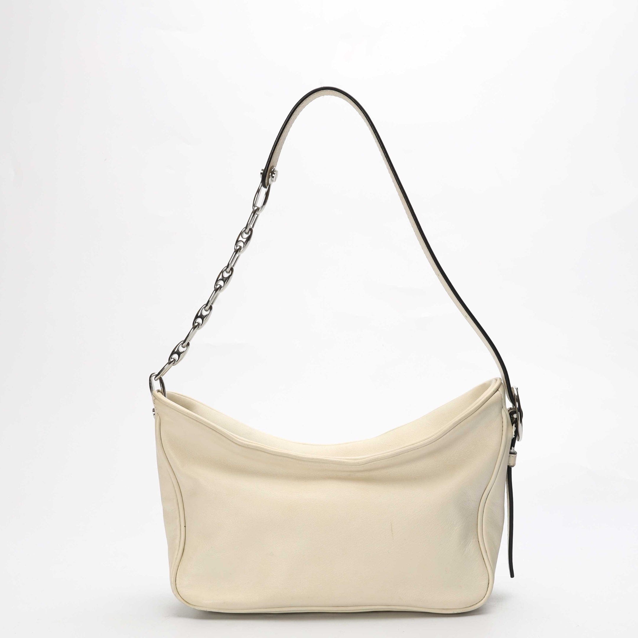 Marc Jacobs White Tempo Shoulder Bag