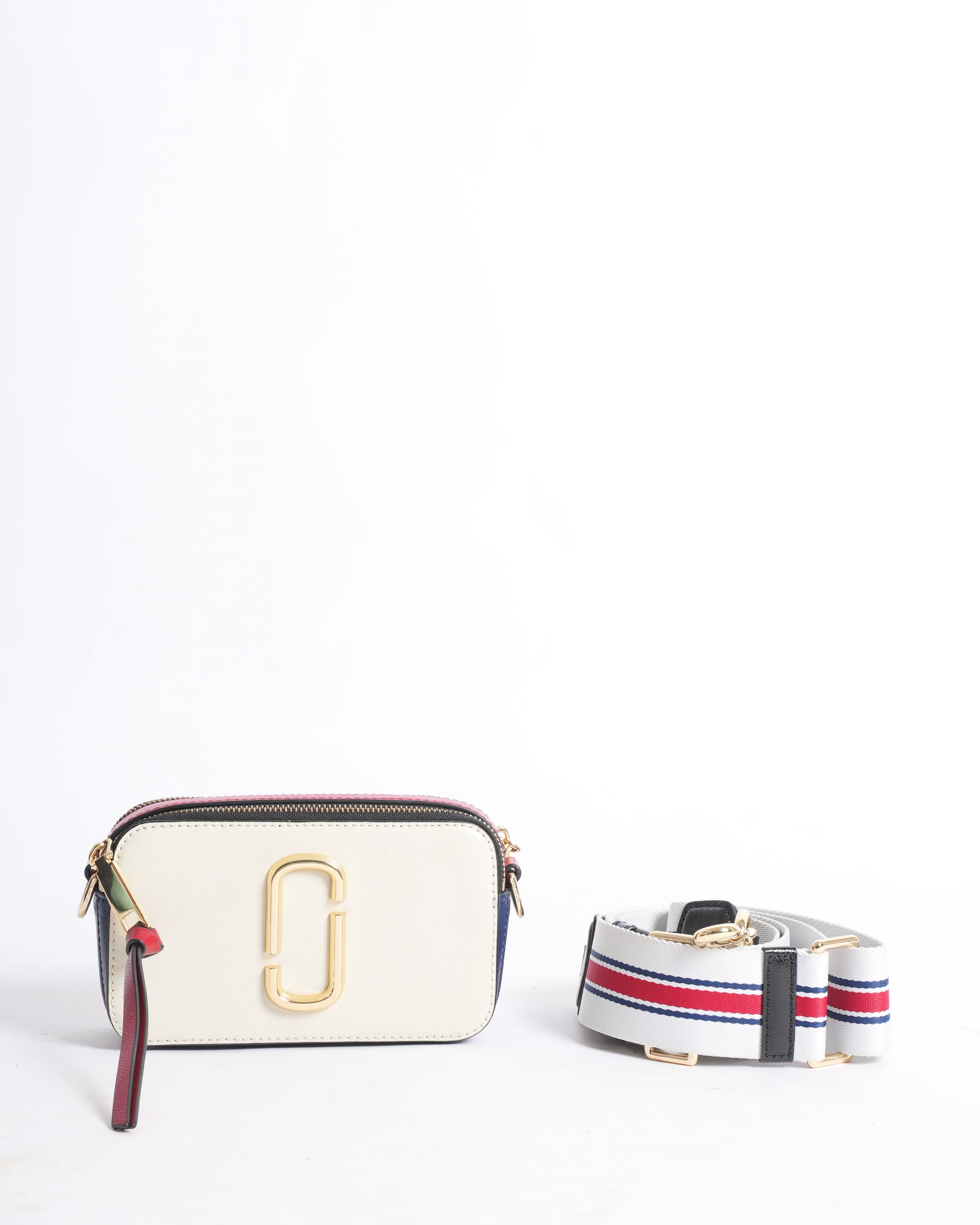 Marc Jacobs Color - Blocked Saffiano Leather Snapshot Bag