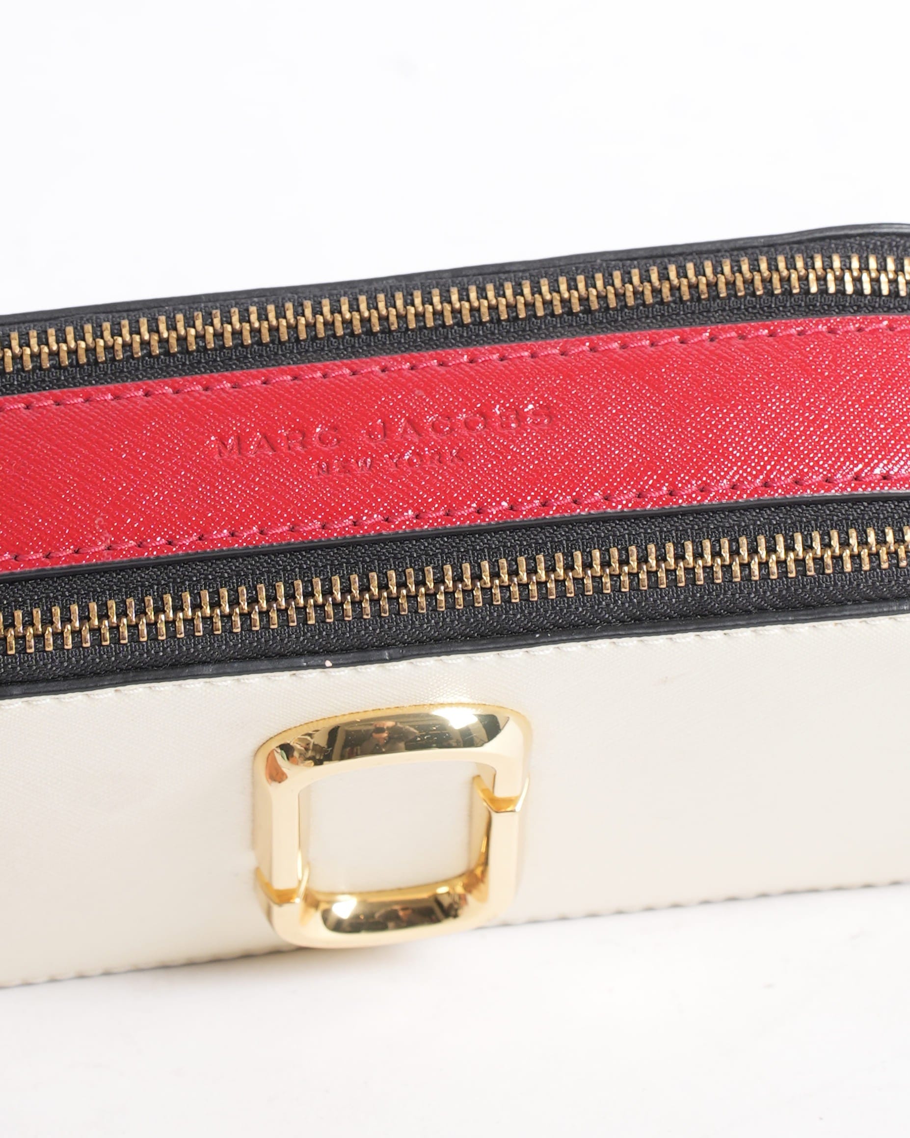 Marc Jacobs Color - Blocked Saffiano Leather Snapshot Bag