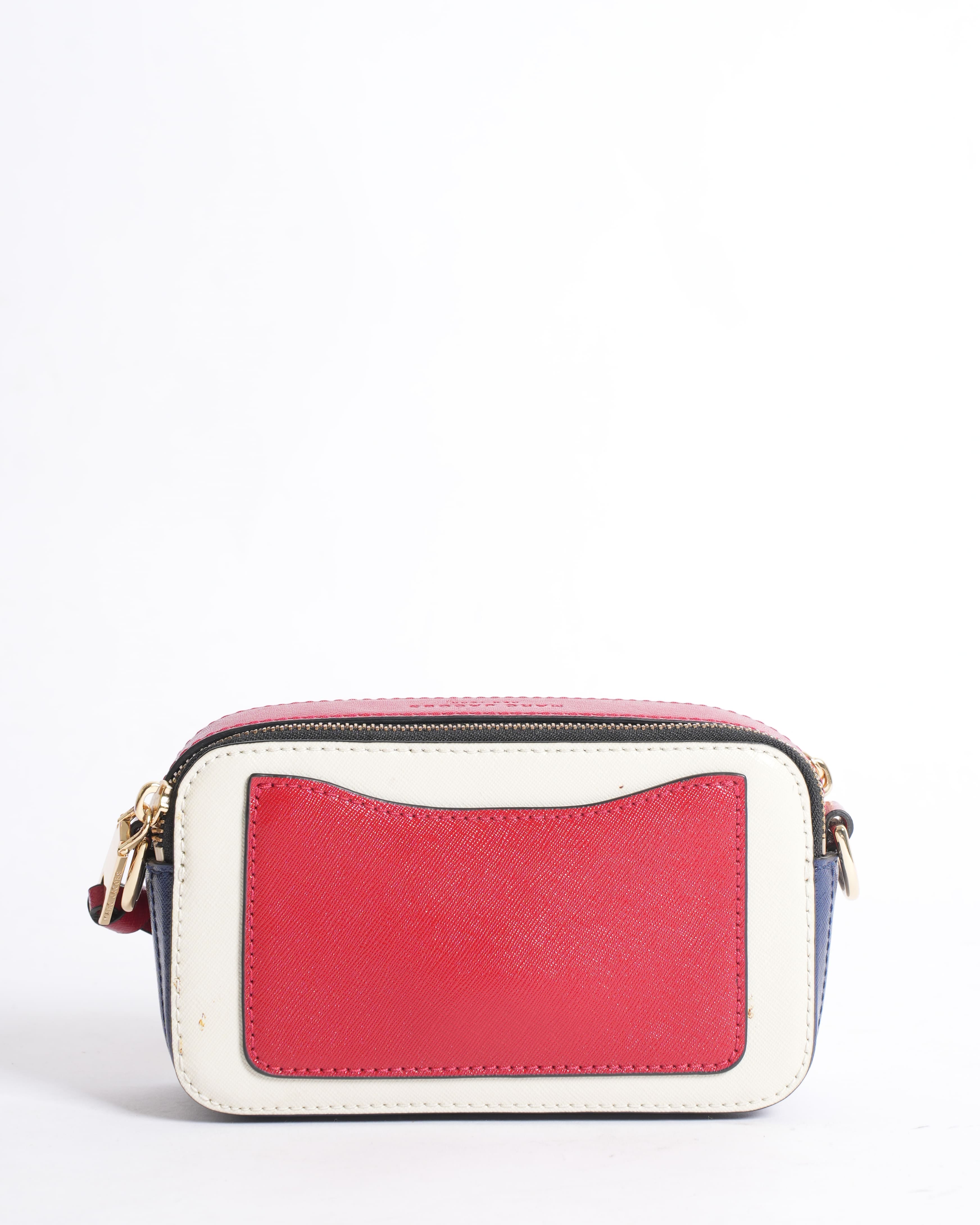 Marc Jacobs Color - Blocked Saffiano Leather Snapshot Bag