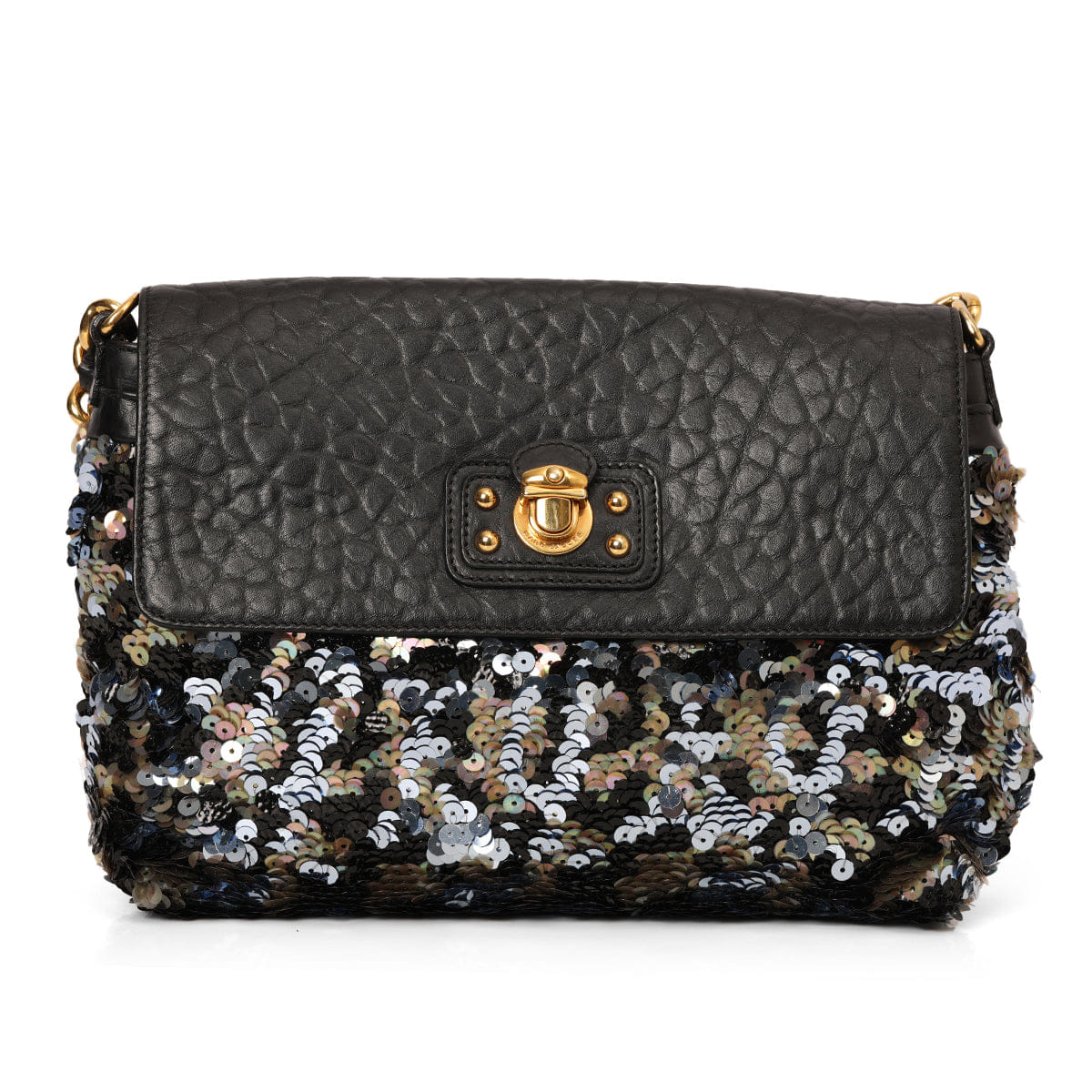 Marc Jacobs Rocket Sequin Chain Link Shoulder Bag One Size