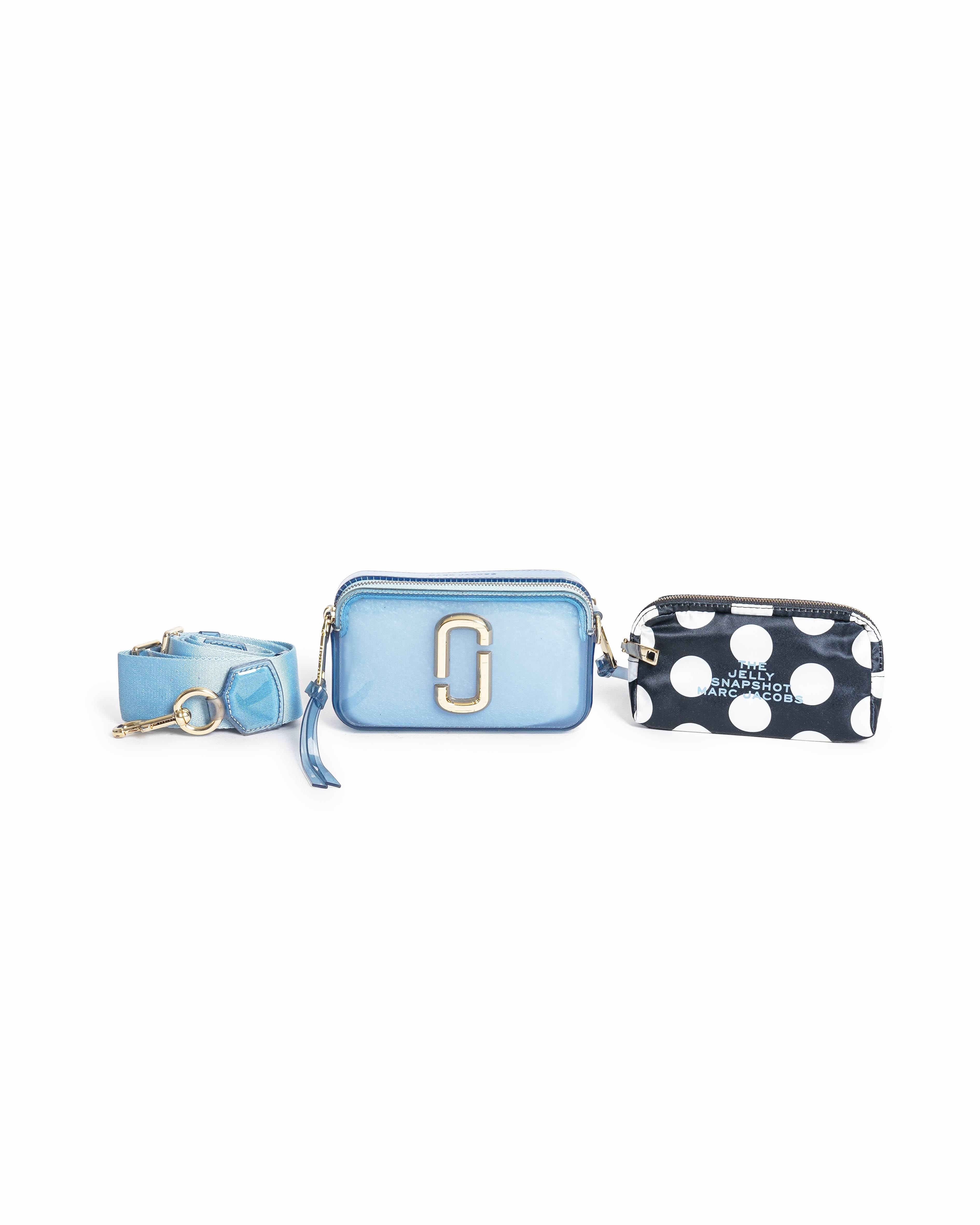 Marc Jacobs Blue The Jelly Snapshot Camera Bag
