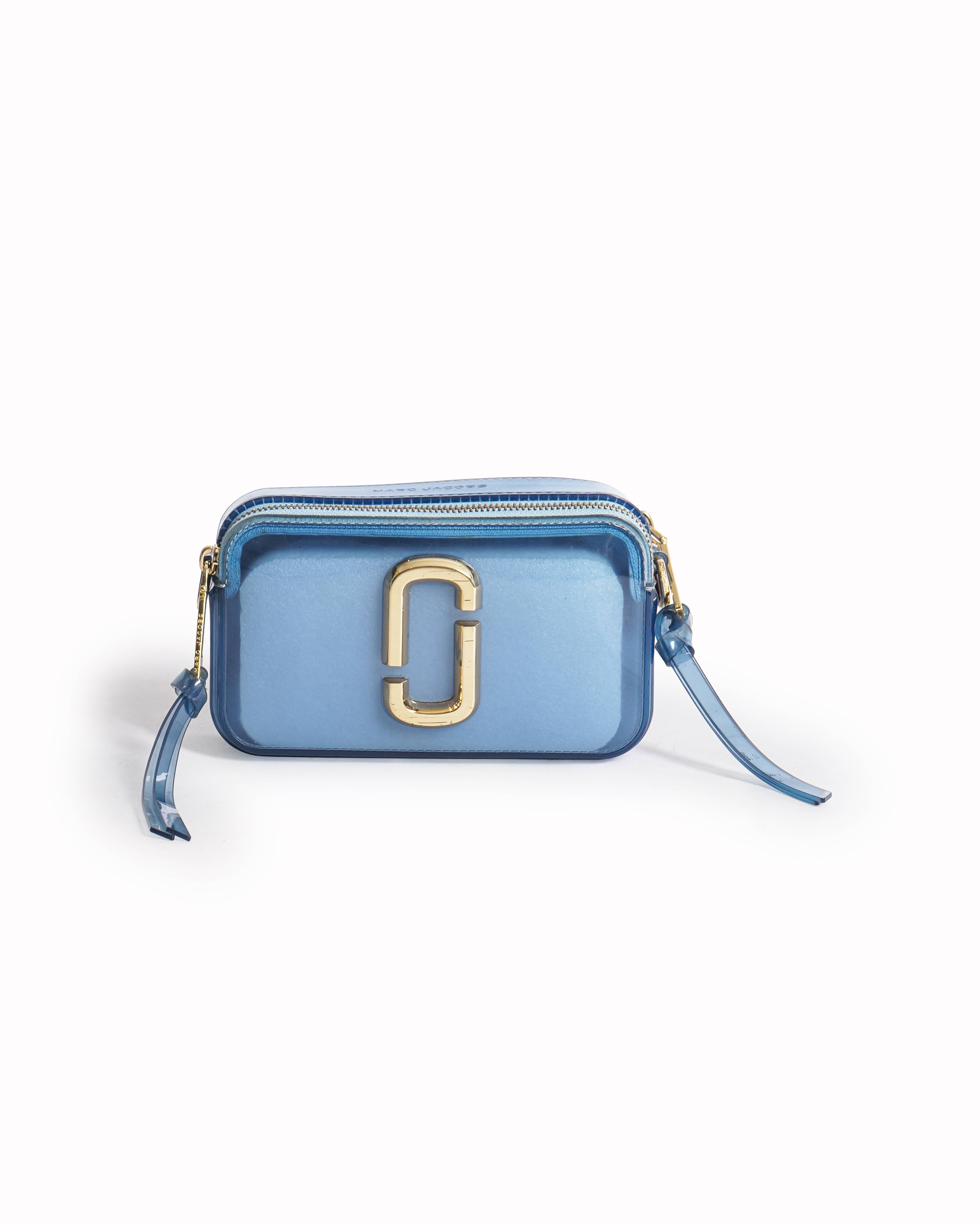 Marc Jacobs Blue The Jelly Snapshot Camera Bag