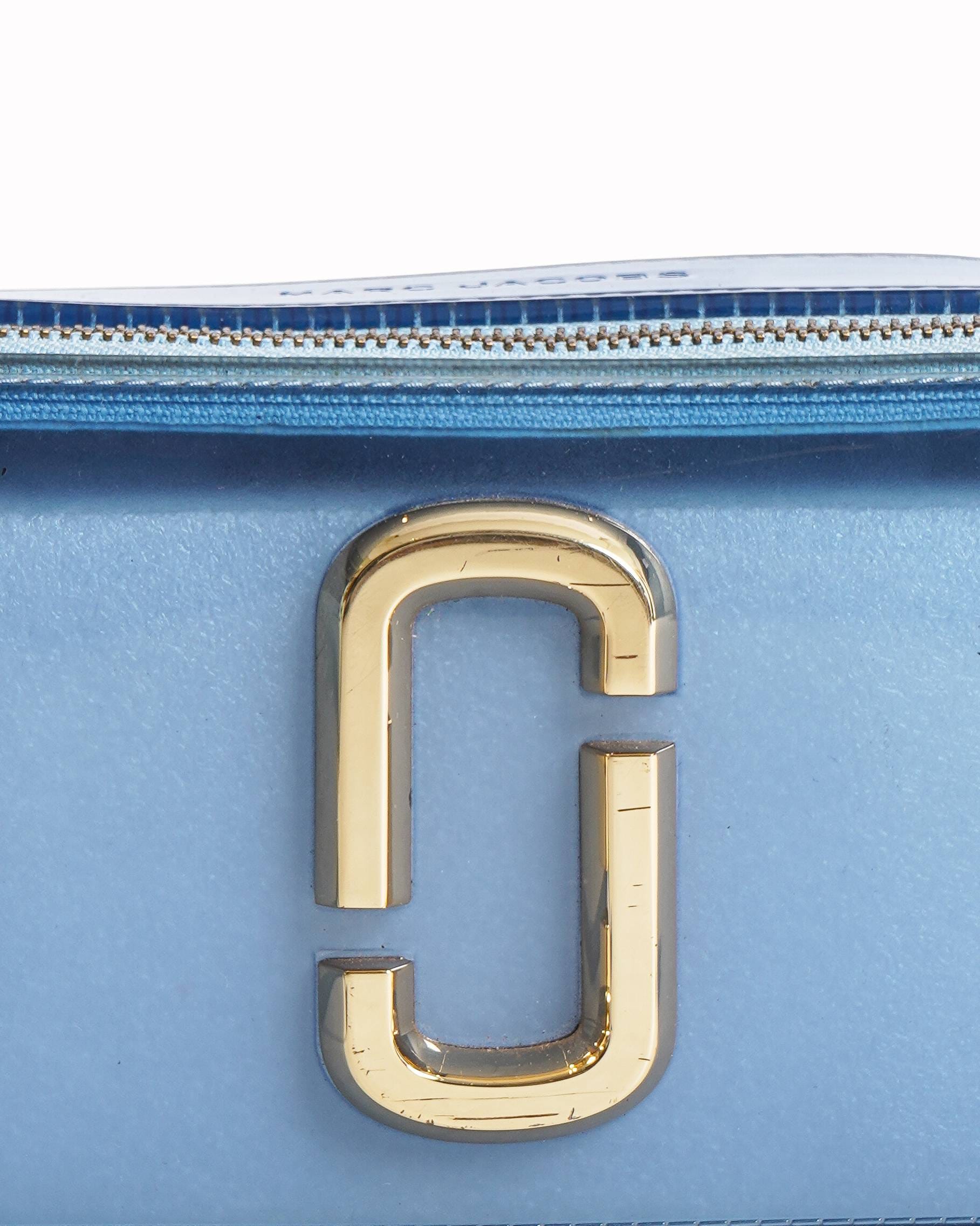 Marc Jacobs Blue The Jelly Snapshot Camera Bag