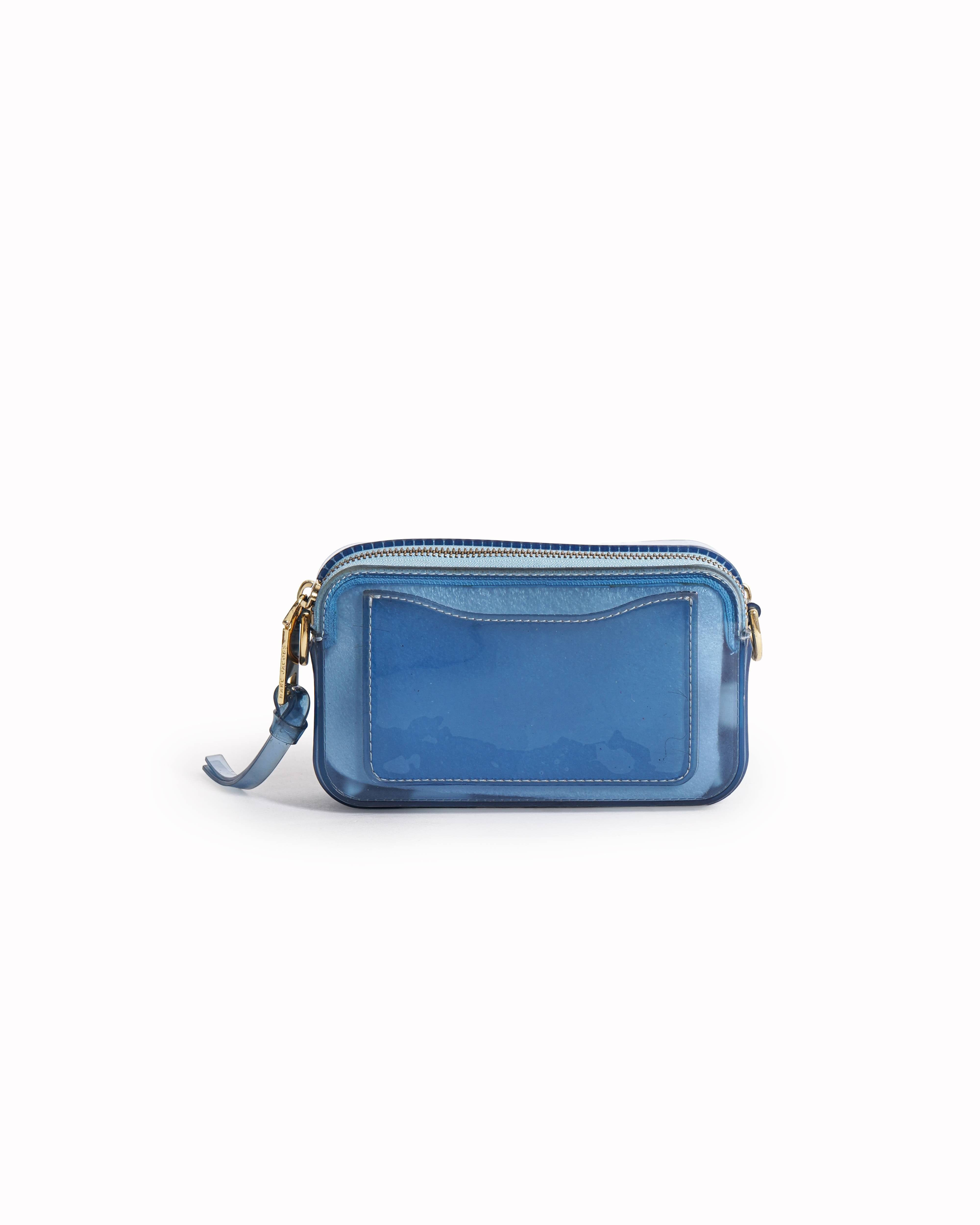 Marc Jacobs Blue The Jelly Snapshot Camera Bag