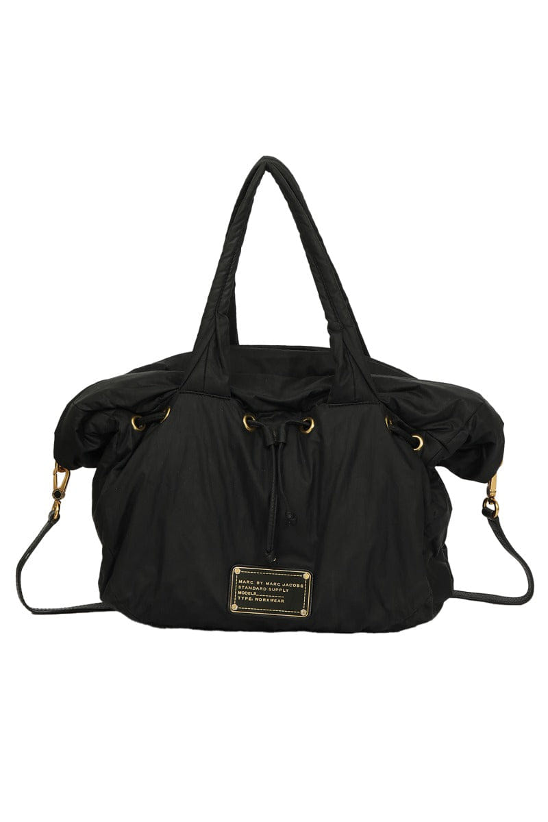 Marc Jacobs Marc By Marc Jacobs Black Nylon Shoulder Bag