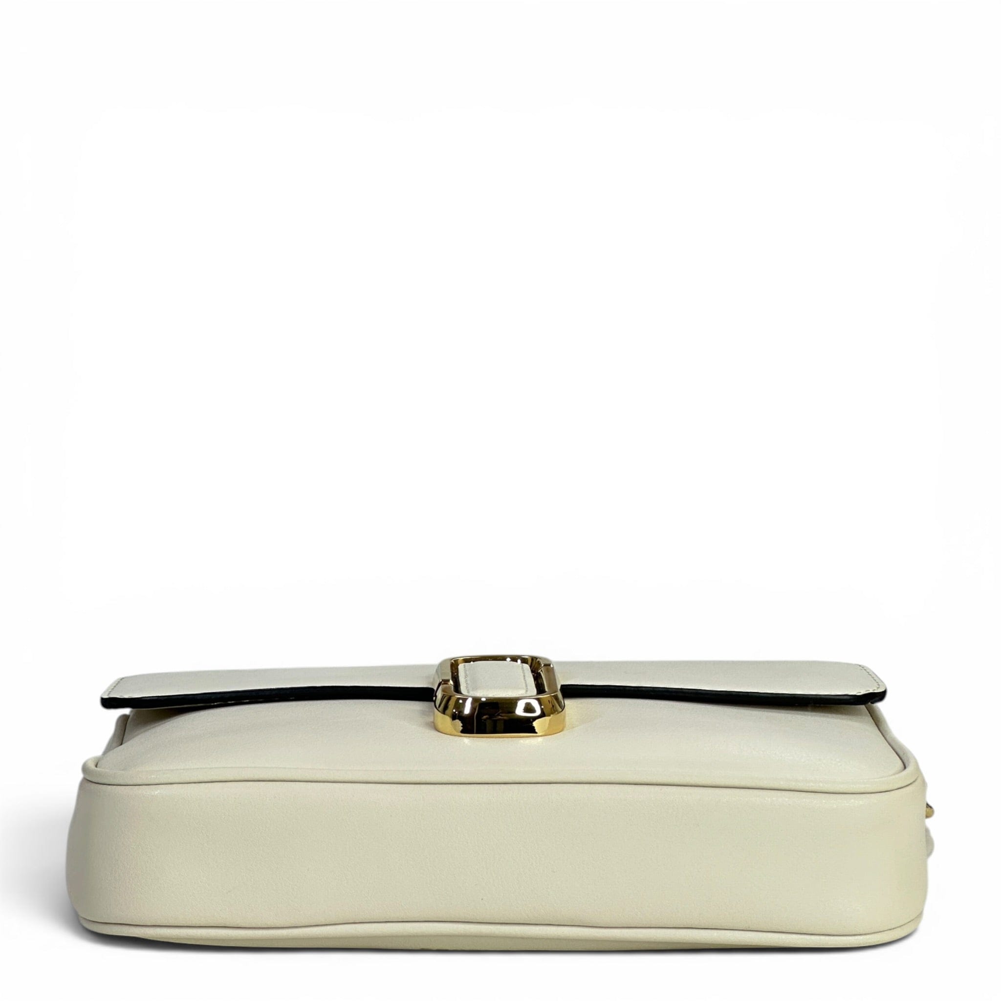 Marc Jacobs The J Marc White Leather Shoulder Bag