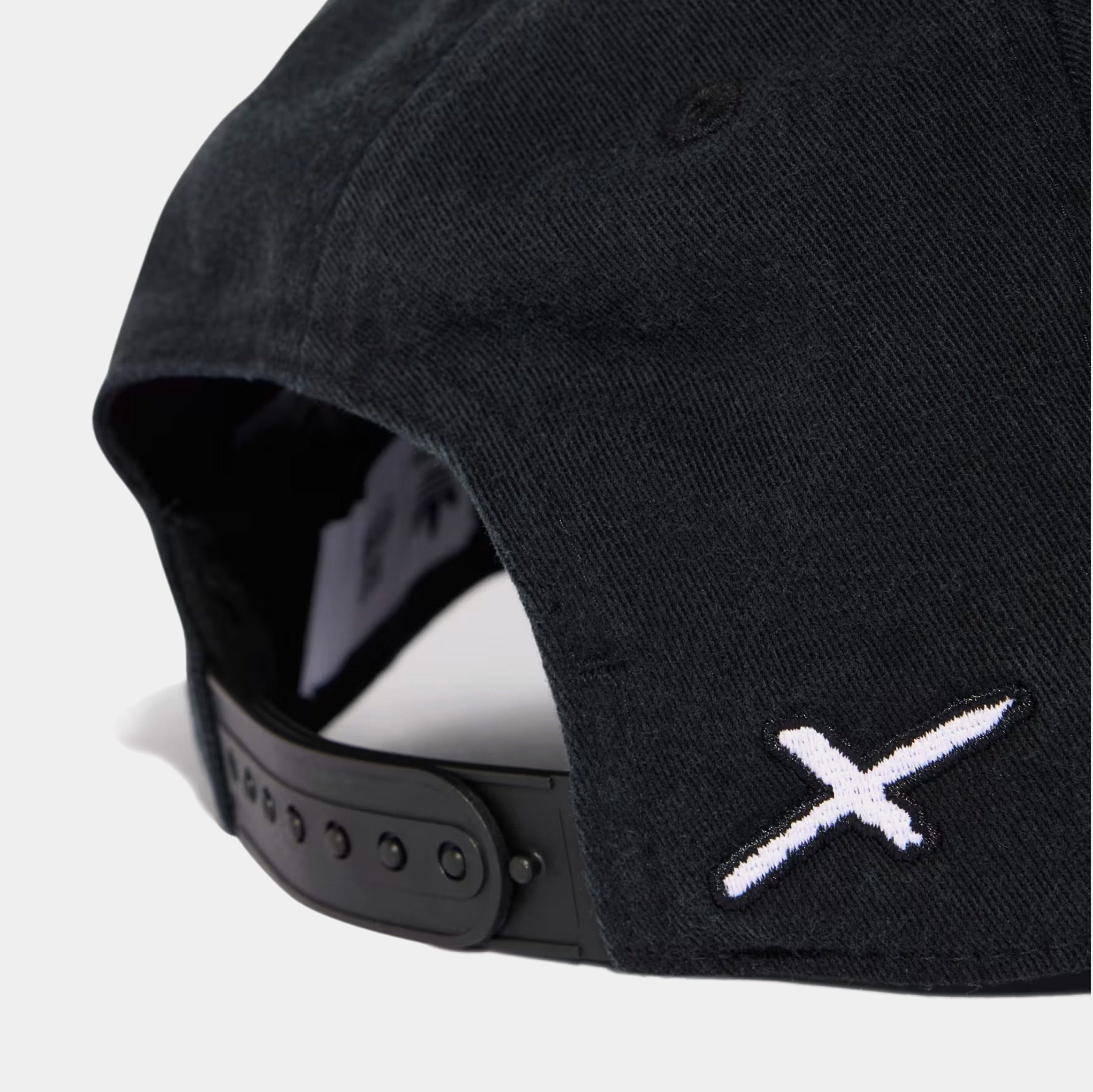 adidas 100 Thieves Snapback Mens Hat (Black/Red)