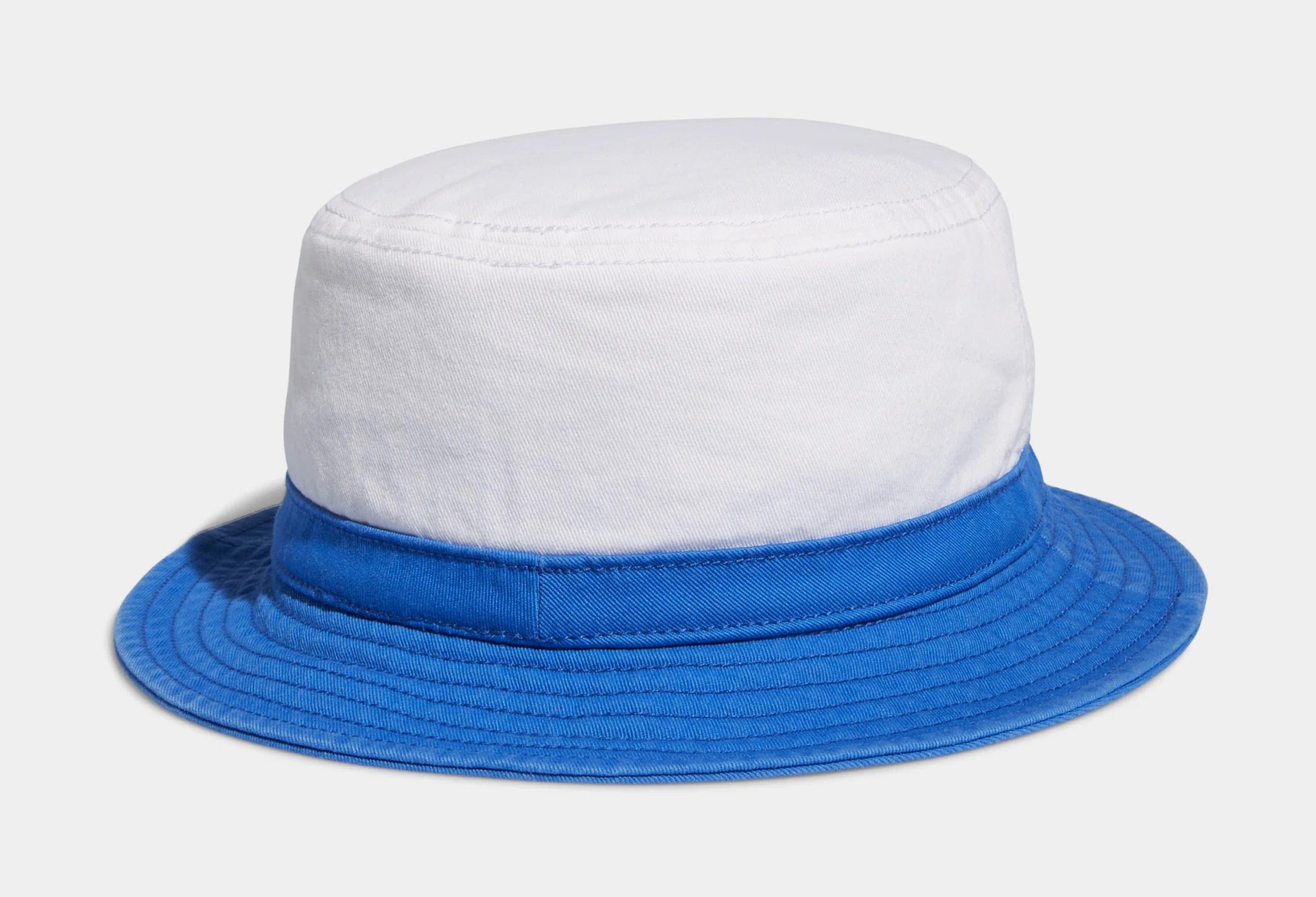 adidas Washed Bucket Hat Mens Hat (Blue/White)