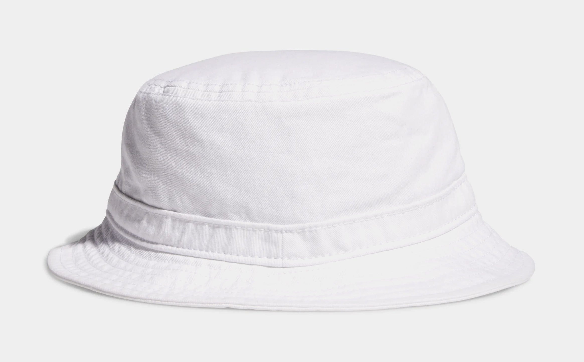 adidas Originals Washed Bucket Hat Mens Hat (White)
