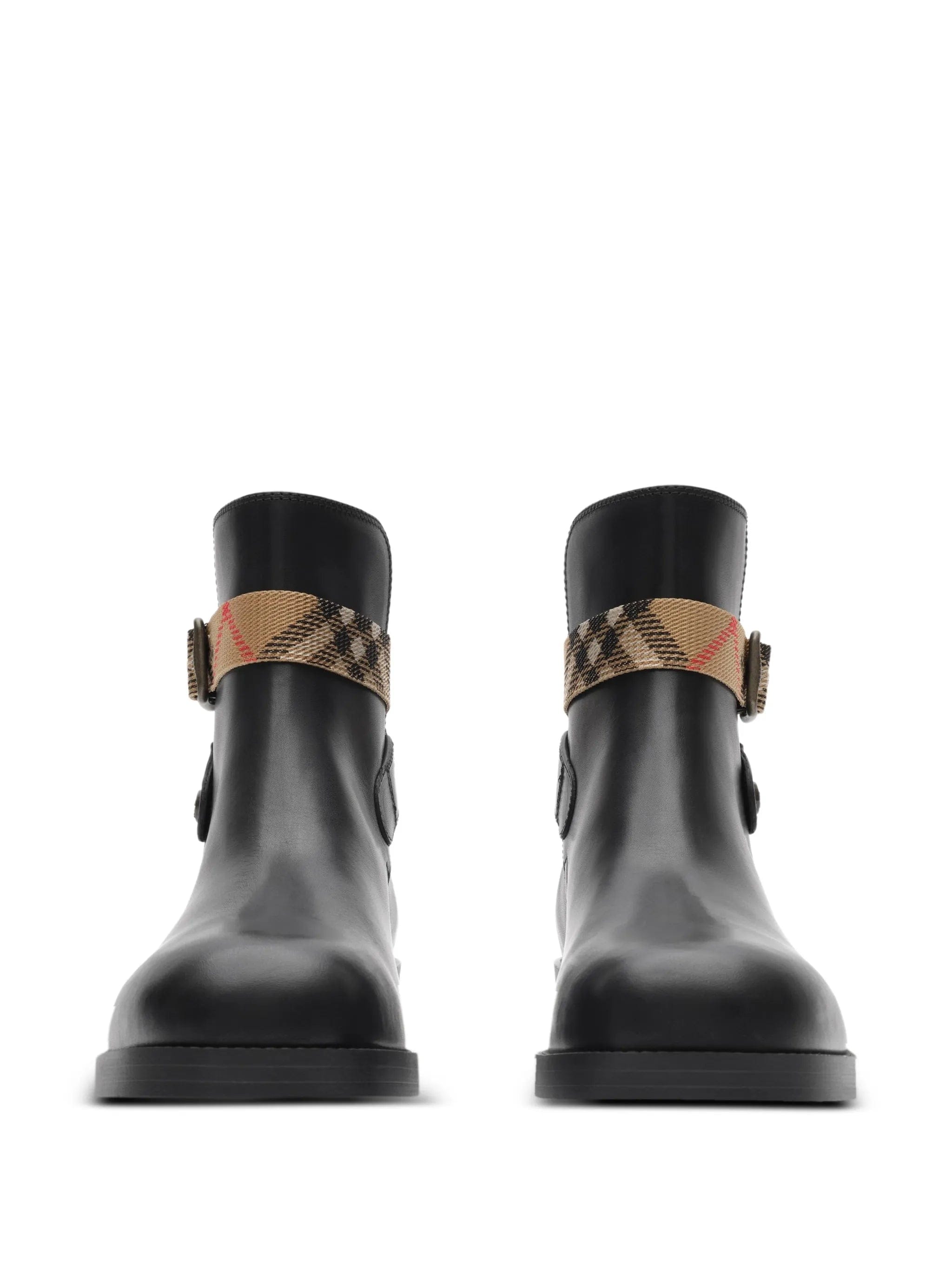Burberry leather Huntley boots
