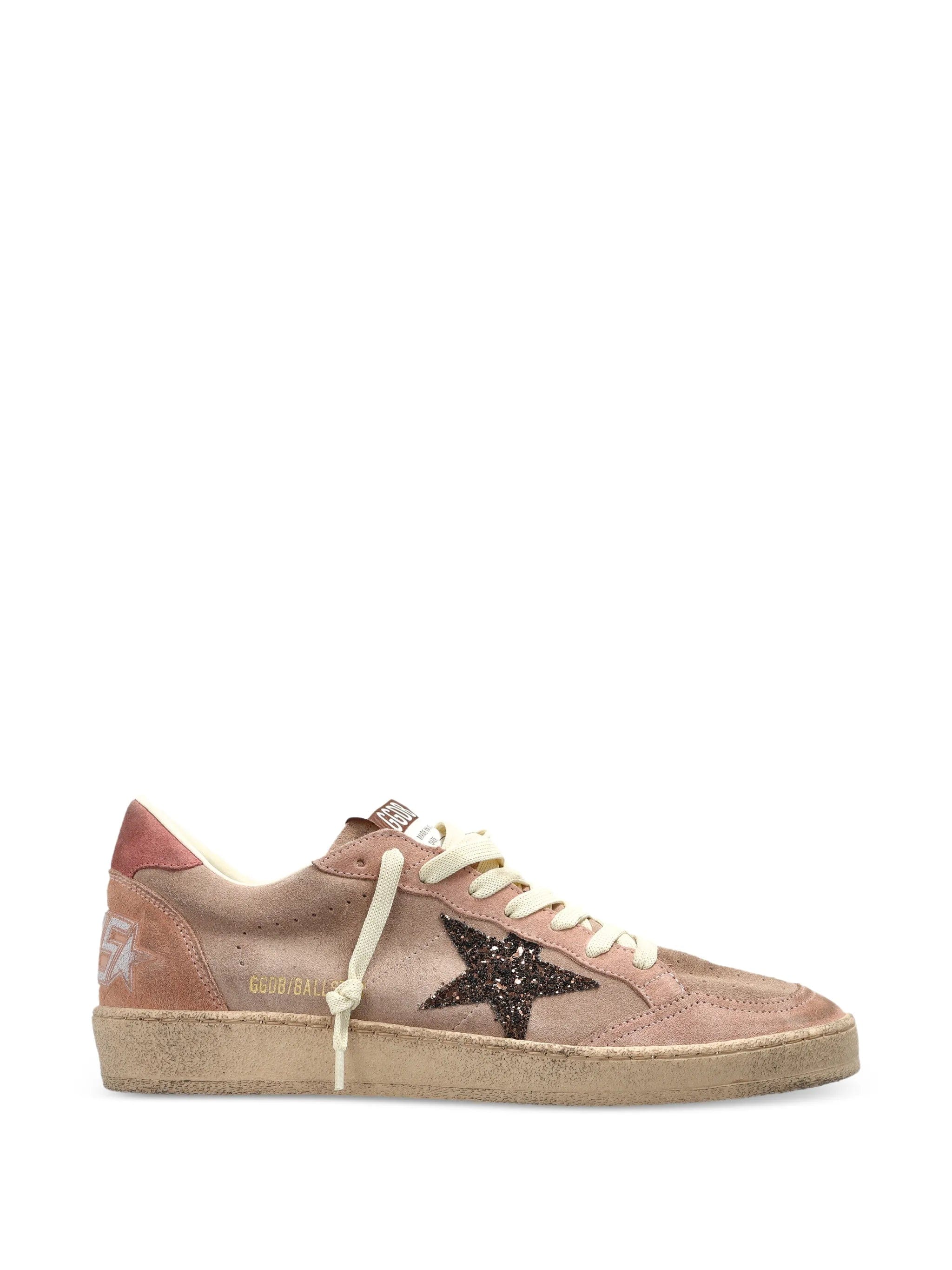 Golden Goose Ball Star glitter - patch sneakers