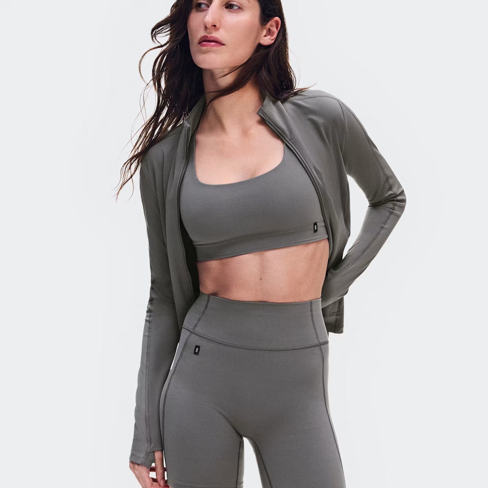 On Running On Studio Leggings Short 6" Ember (Women'S)