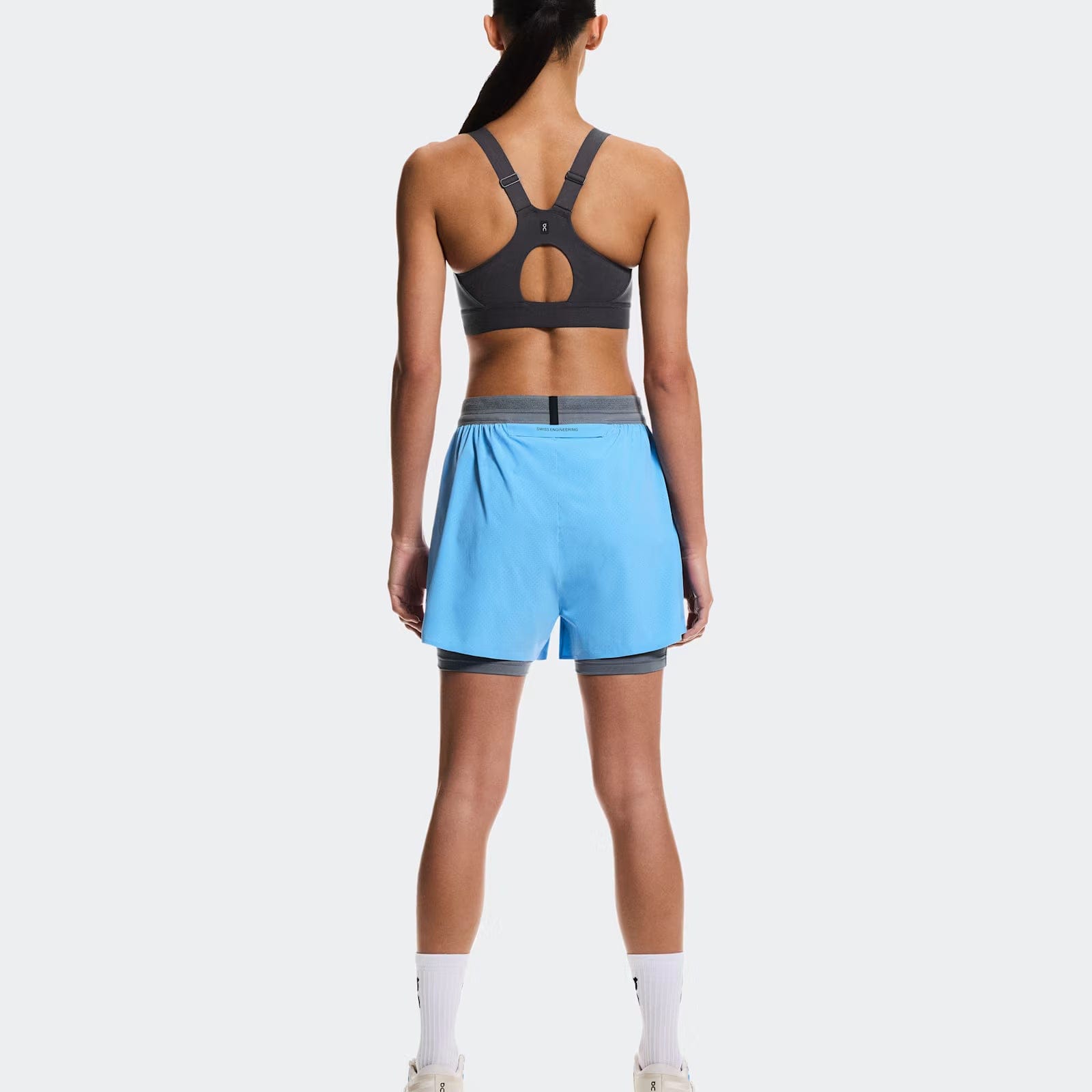 On Running On 3" Performance 2/1 Shorts Gourami | Rock (Women'S)