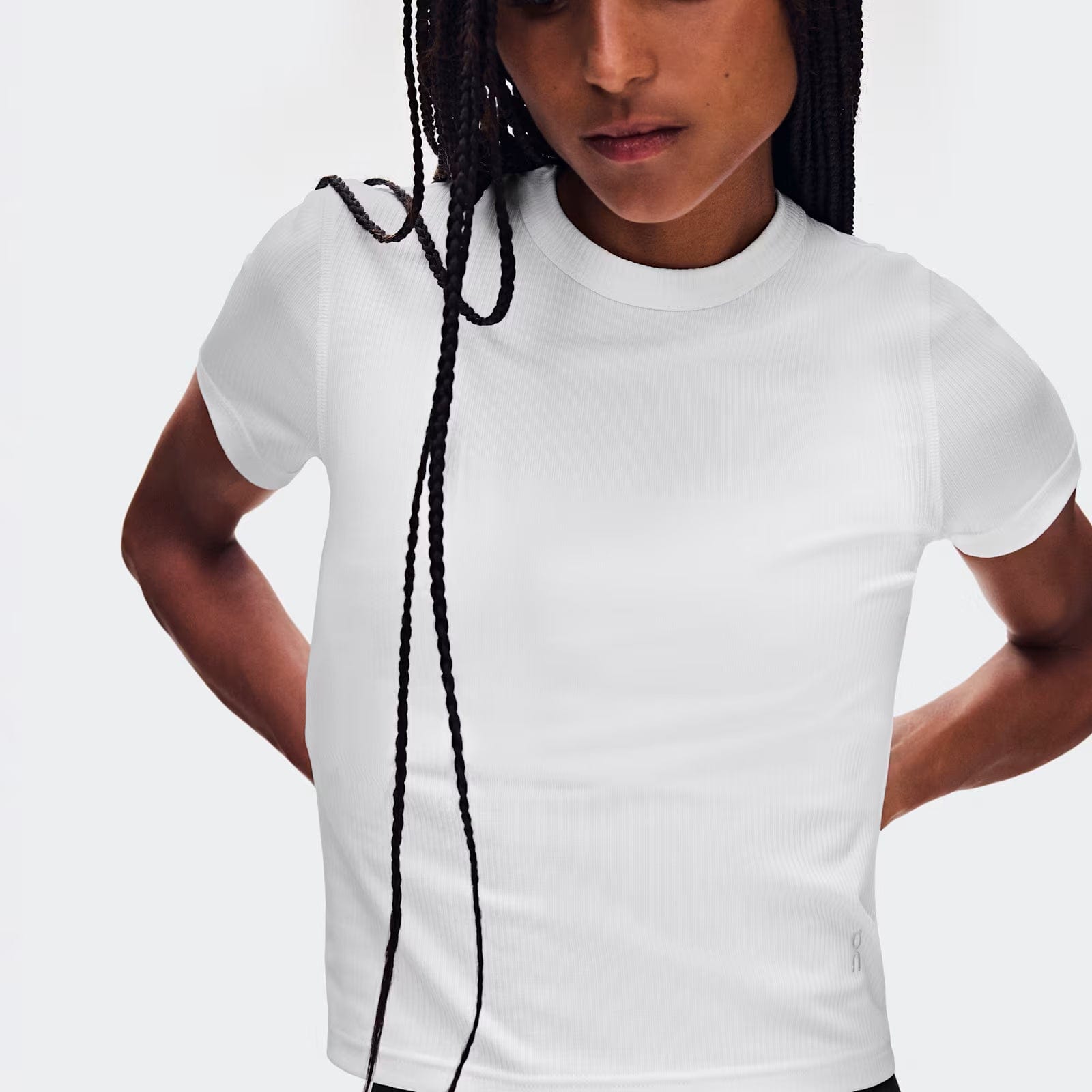 On Running On All - Day Ribbed T - Shirt White (Women'S)