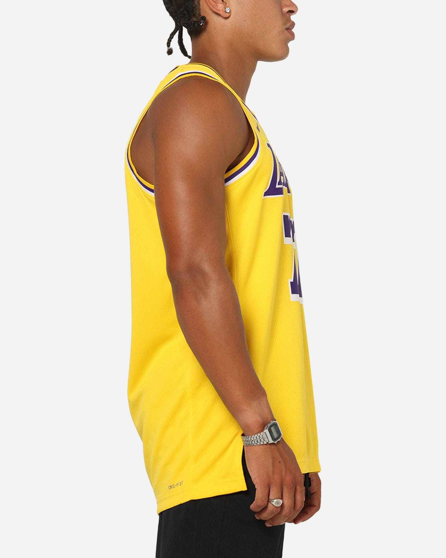 Nike Luka Doncic Los Angeles Lakers #77 Icon Edition 2022/23 Nike Dri - Fit NBA Swingman Jersey Amarillo/Doncic