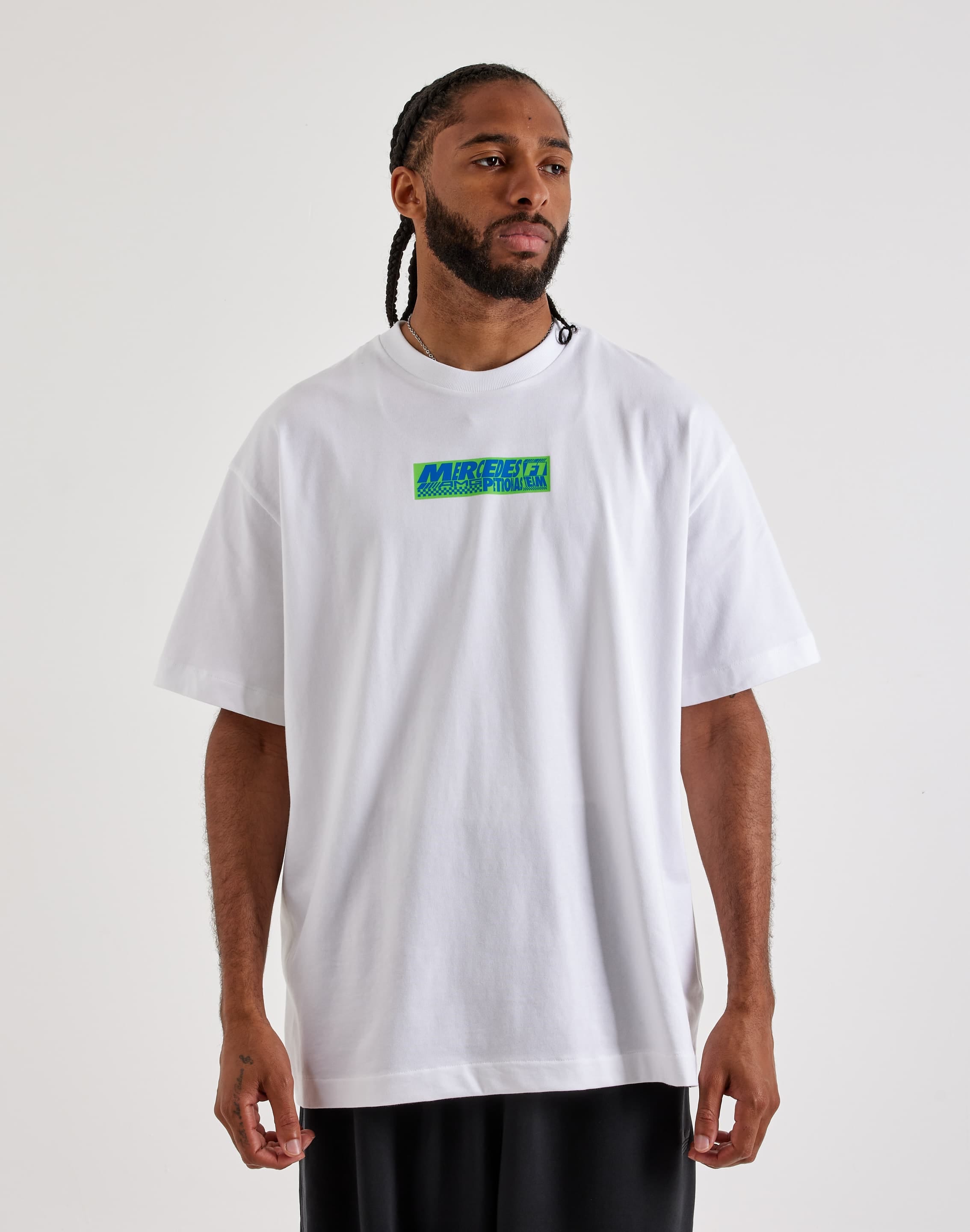 adidas Mercedes AMG F1 Short Sleeve T-Shirt