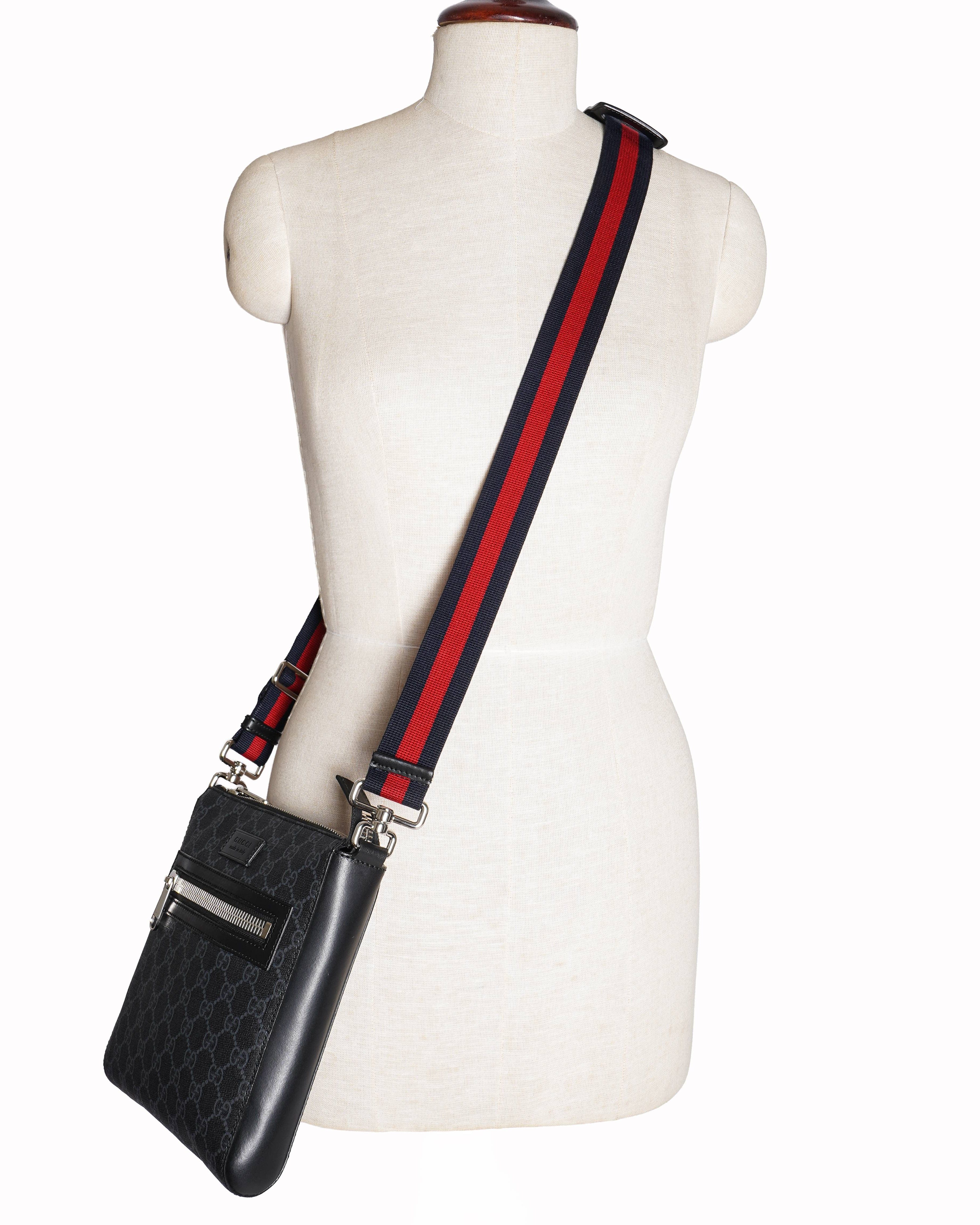 Gucci GG Ophidia Men's Messenger Bag In Black
