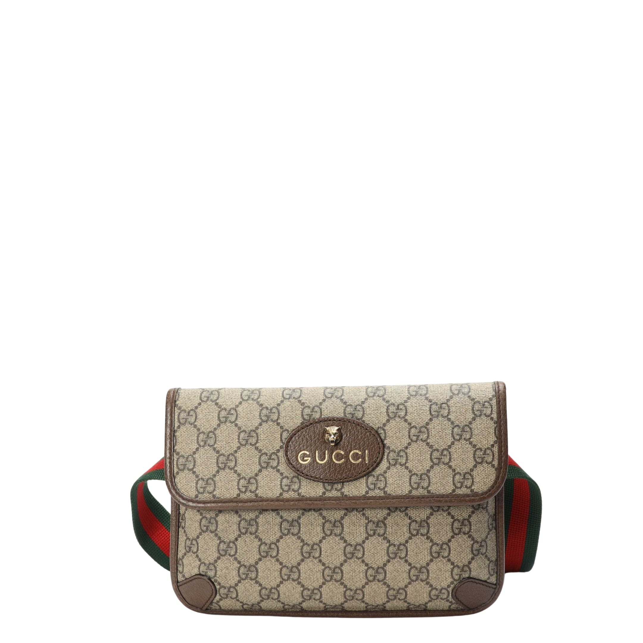 Gucci Beige GG Supreme Neo Vintage Belt Bag