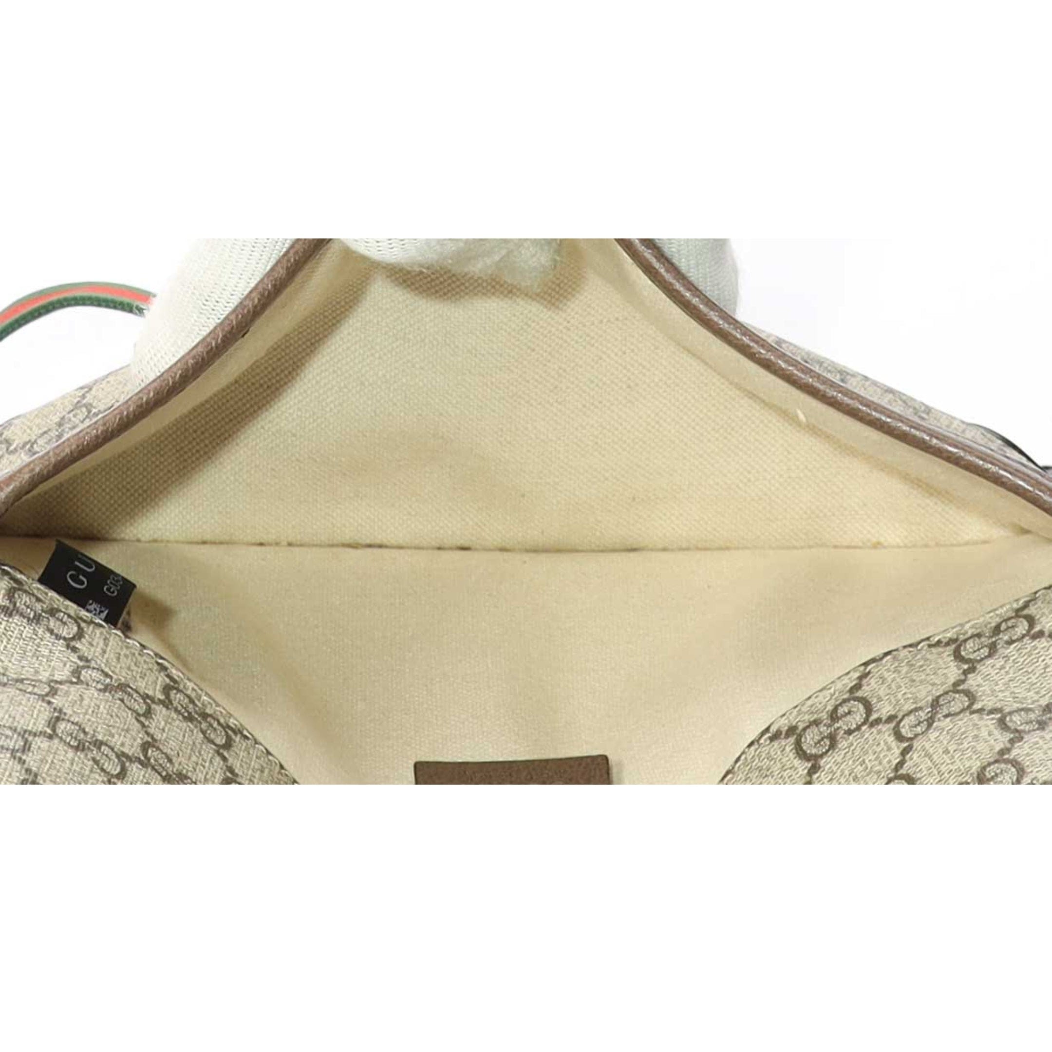 Gucci Beige GG Supreme Neo Vintage Belt Bag