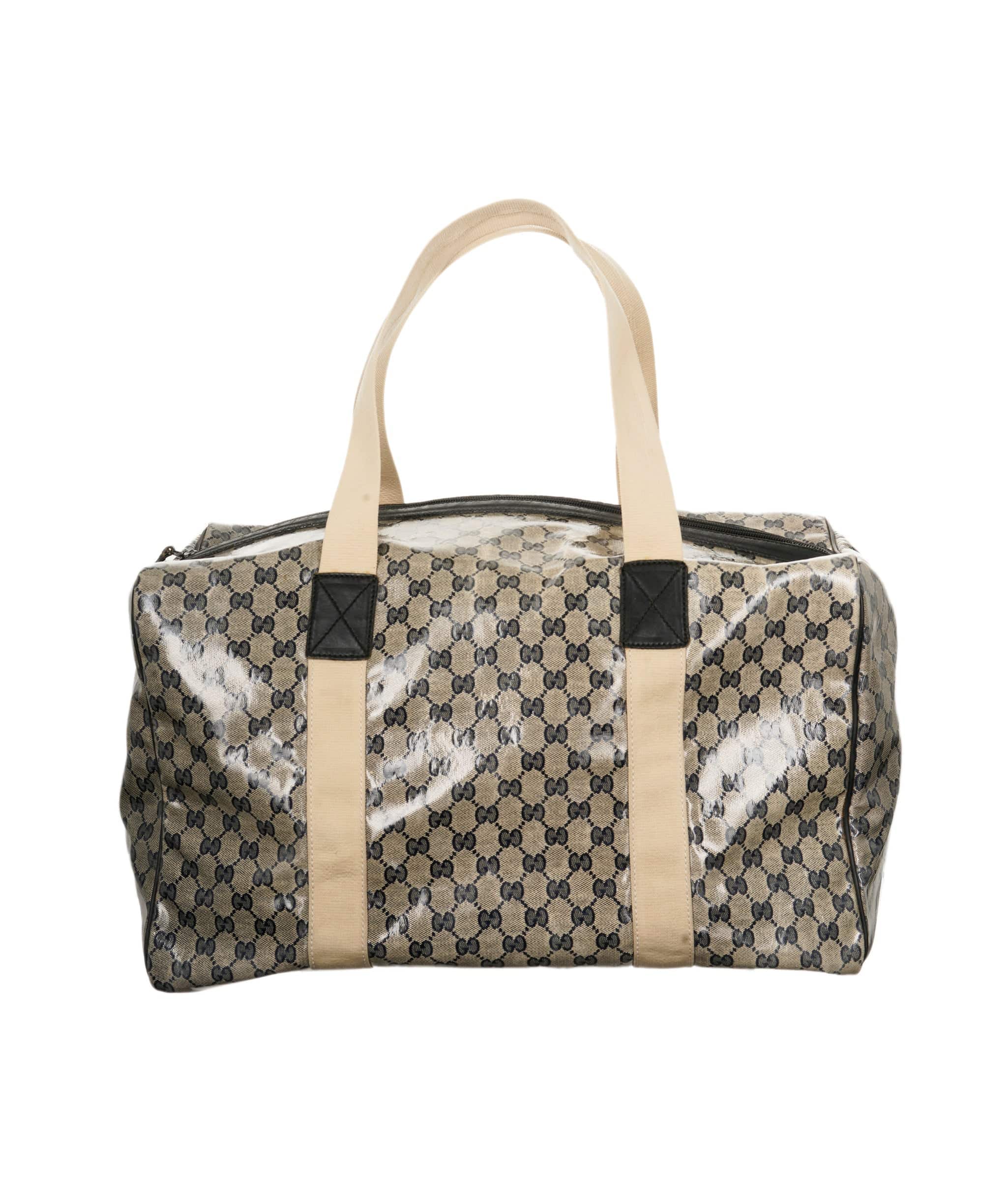 Gucci supreme canvas duffle travel bag AGC1390