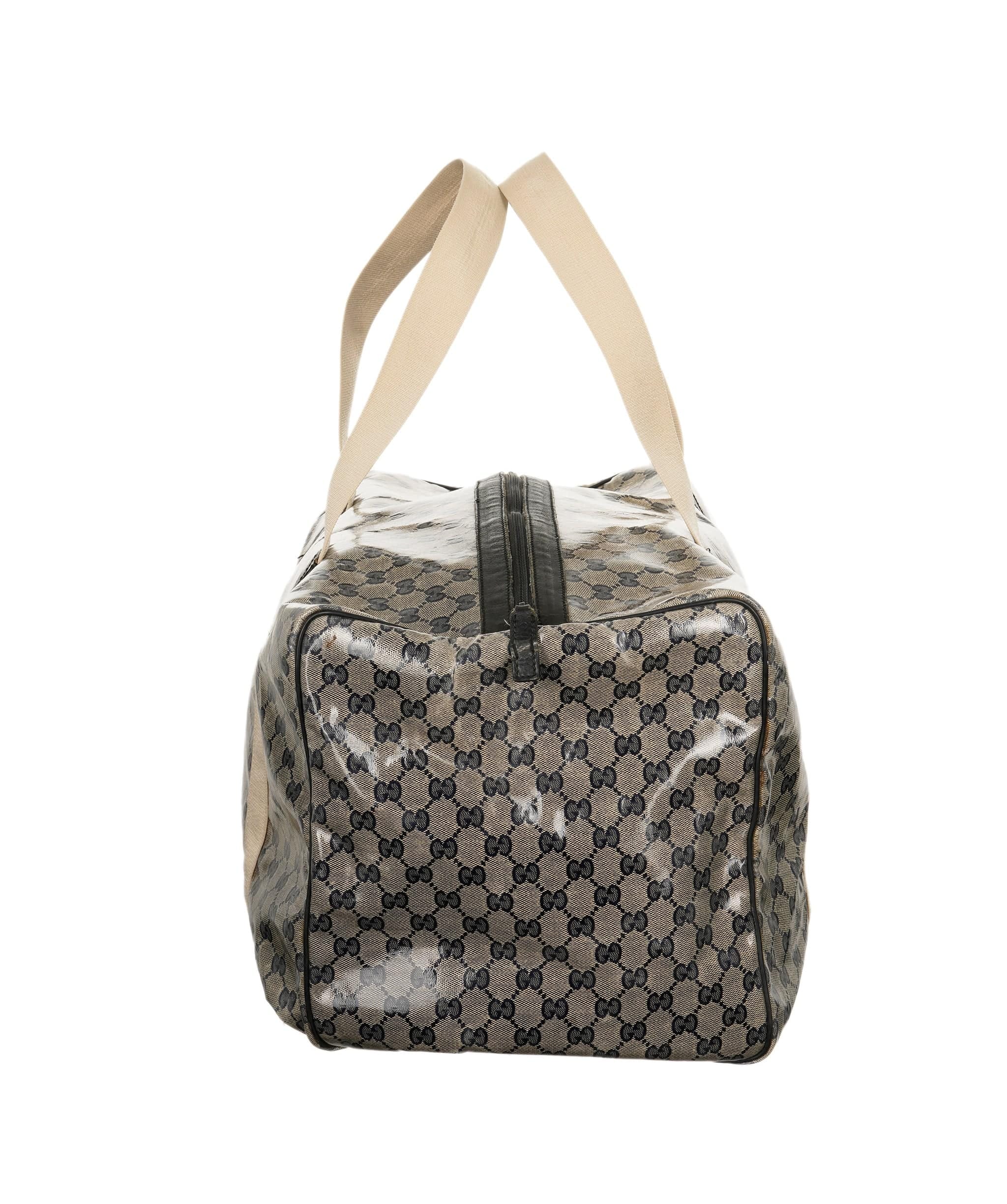 Gucci supreme canvas duffle travel bag AGC1390