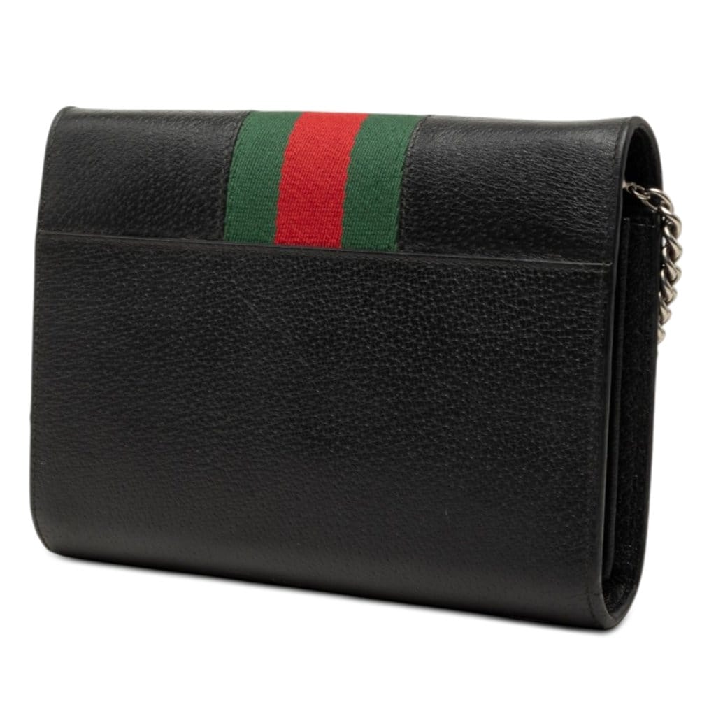 Gucci Mini Calfskin Dionysus Web Wallet On Chain