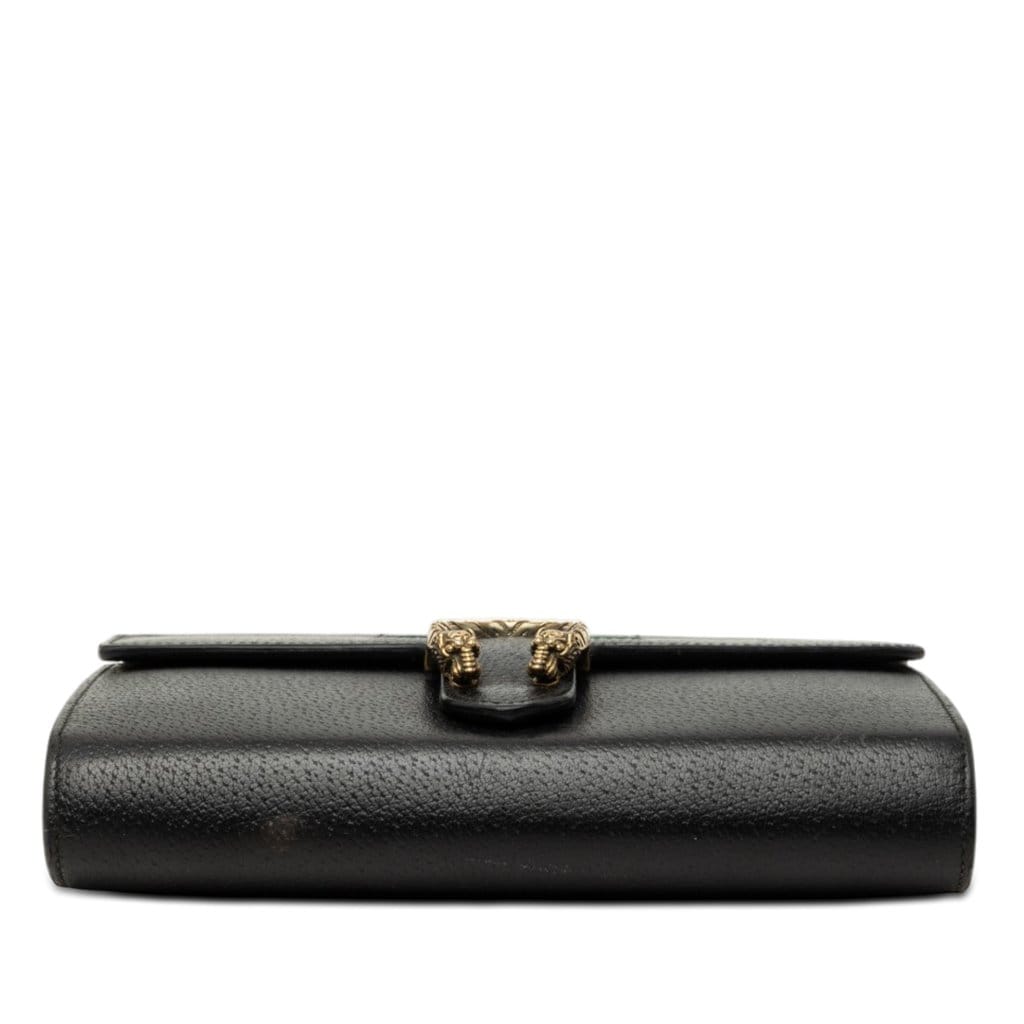 Gucci Mini Calfskin Dionysus Web Wallet On Chain