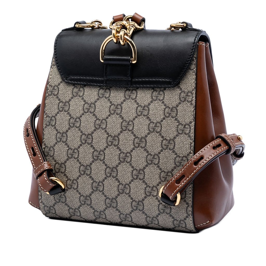 Gucci GG Supreme Padlock Backpack