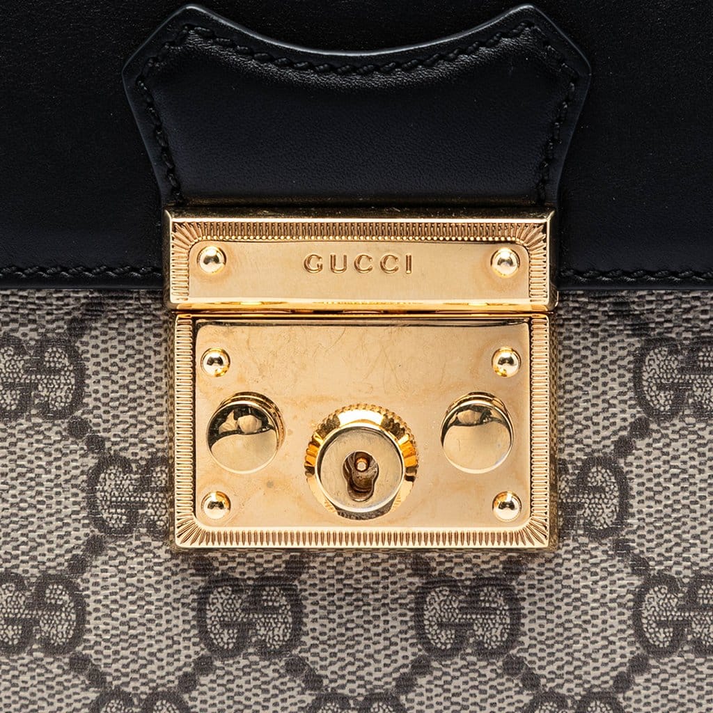 Gucci GG Supreme Padlock Backpack