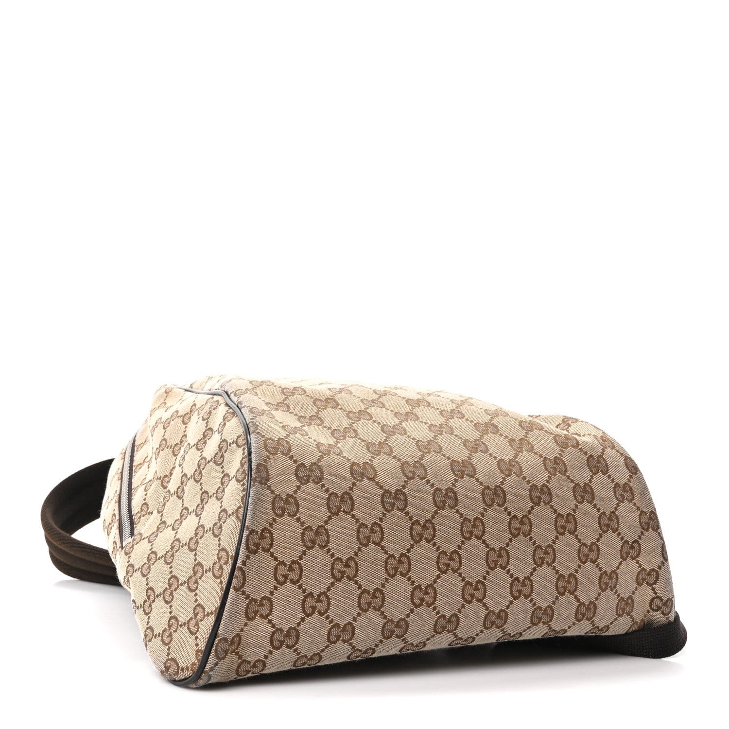 Gucci Monogram Travel Backpack Dark Brown