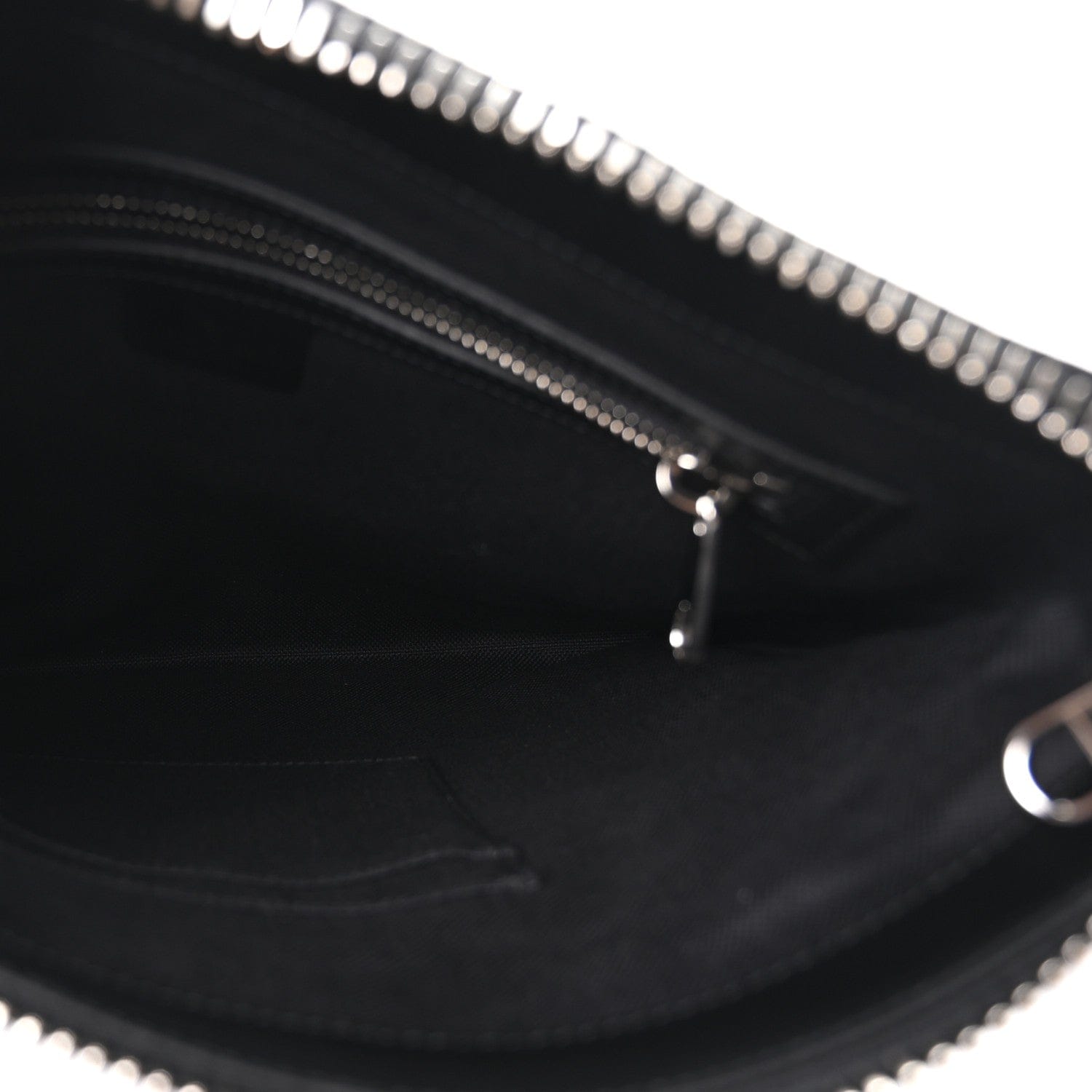 Gucci GG Supreme Monogram Appia Calfskin Web Flat Messenger Bag Black Grey