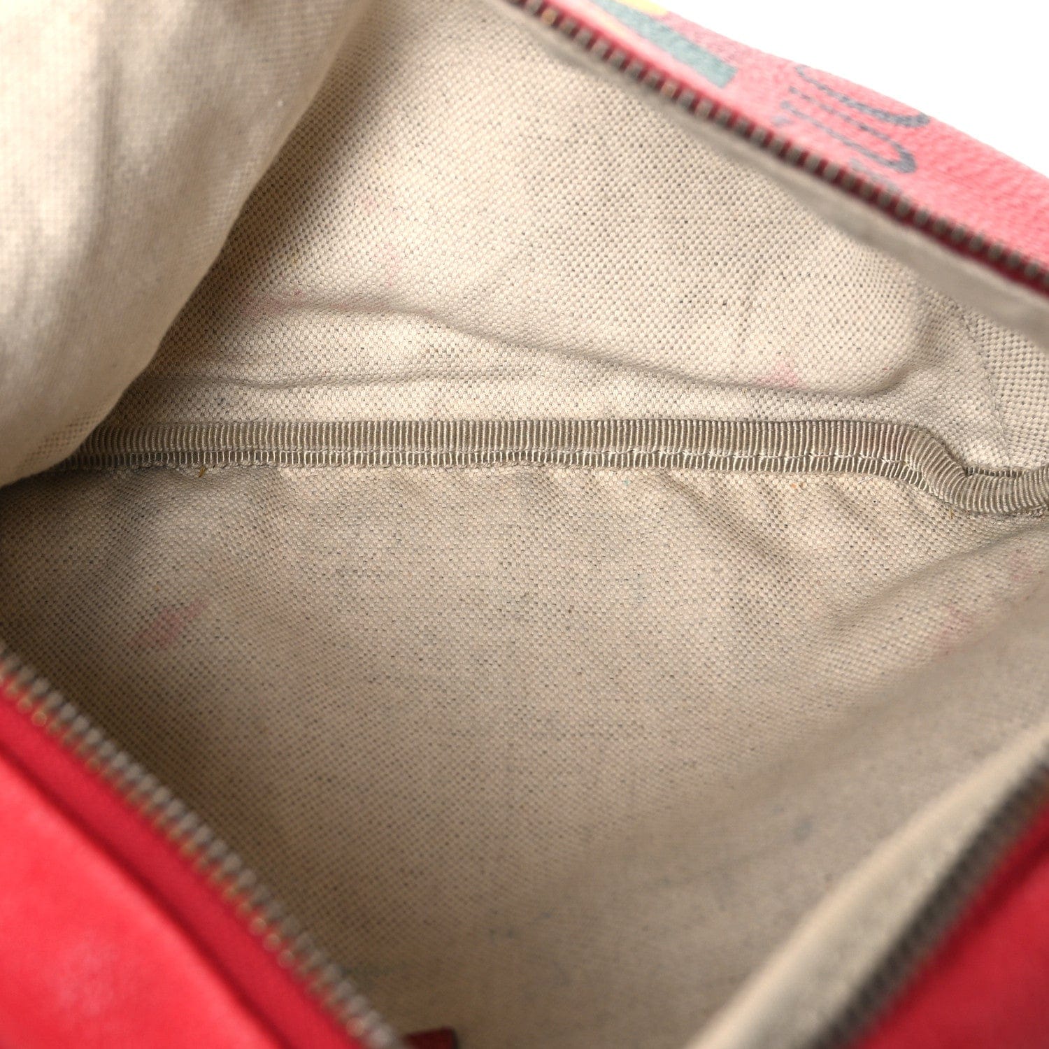 Gucci Grained Calfskin Logo Belt Bag Hibiscus Red Hibiscus Red