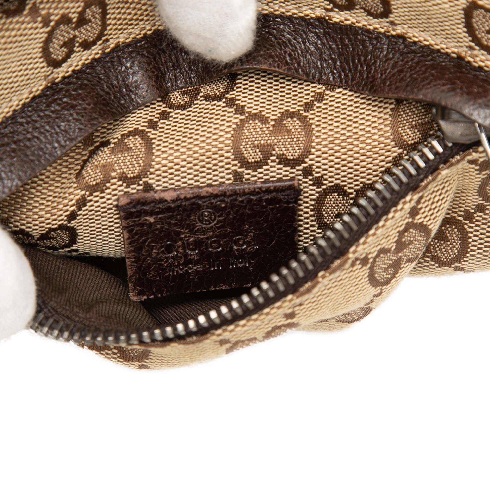Gucci GG Canvas Web Double Pocket Belt Bag