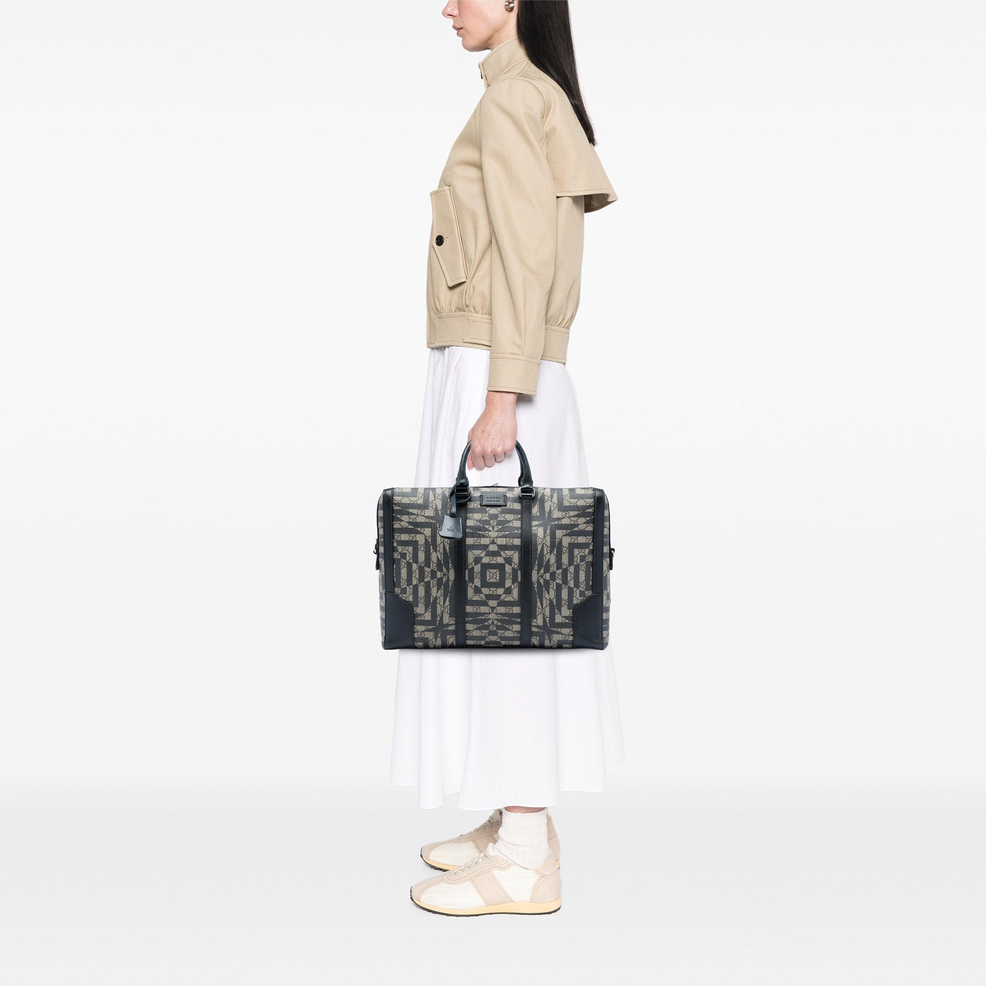 Gucci GG Supreme Caleido Eden Briefcase