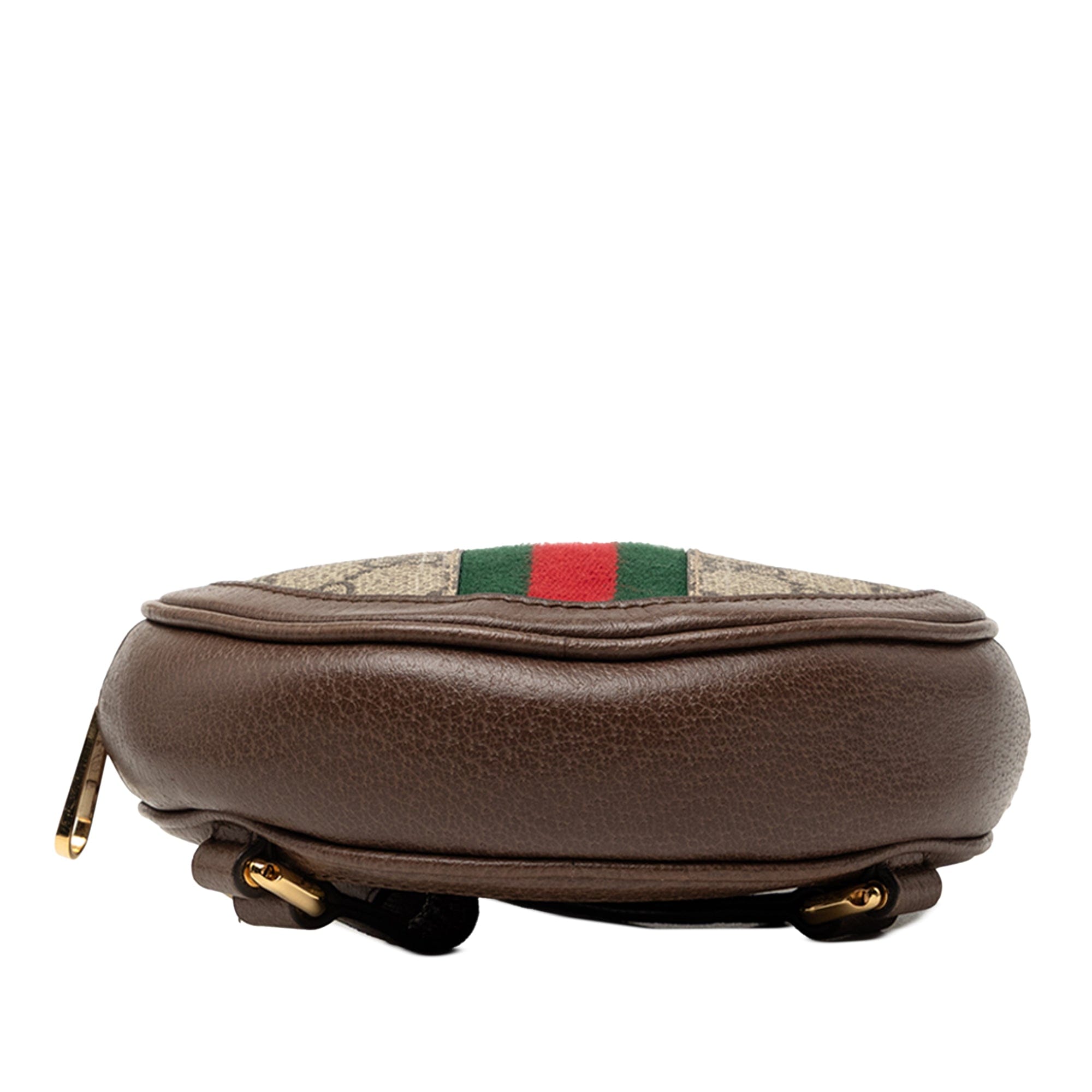 Gucci Mini GG Supreme Web Ophidia Round Backpack