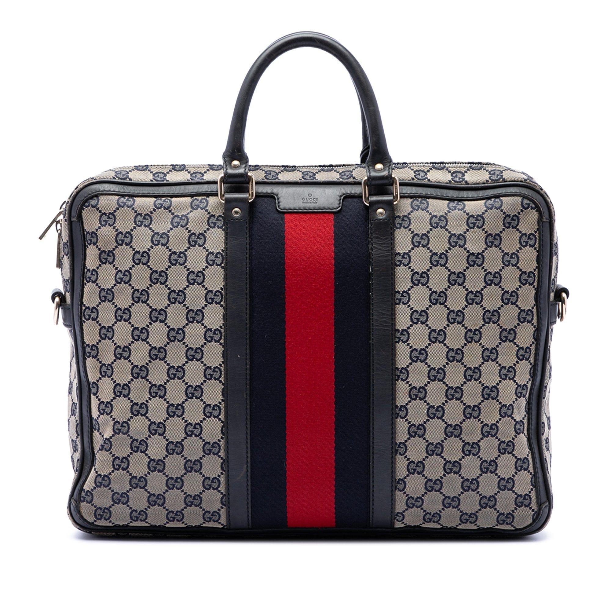 Gucci GG Canvas Web Briefcase