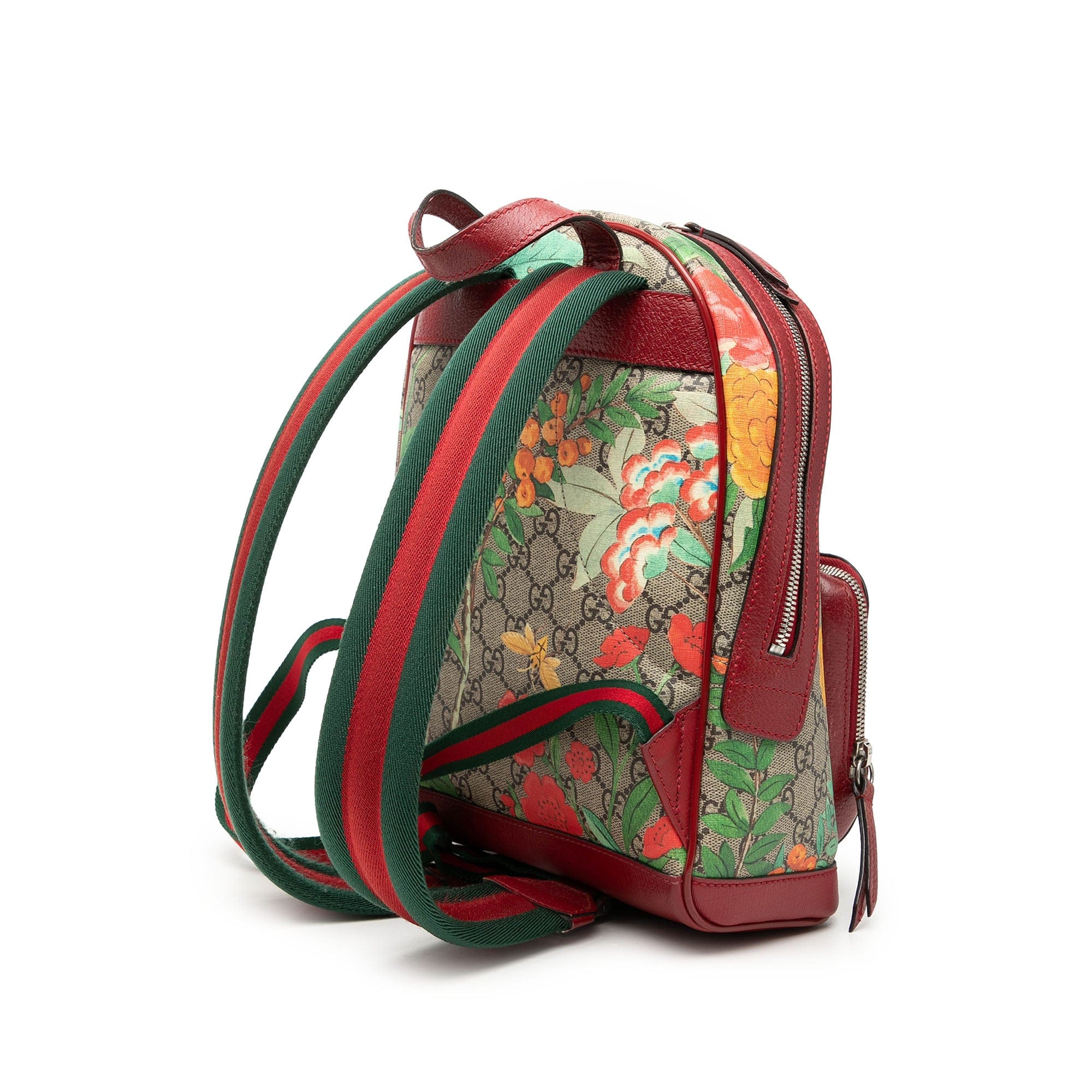 Gucci Small GG Supreme Web Tian Backpack