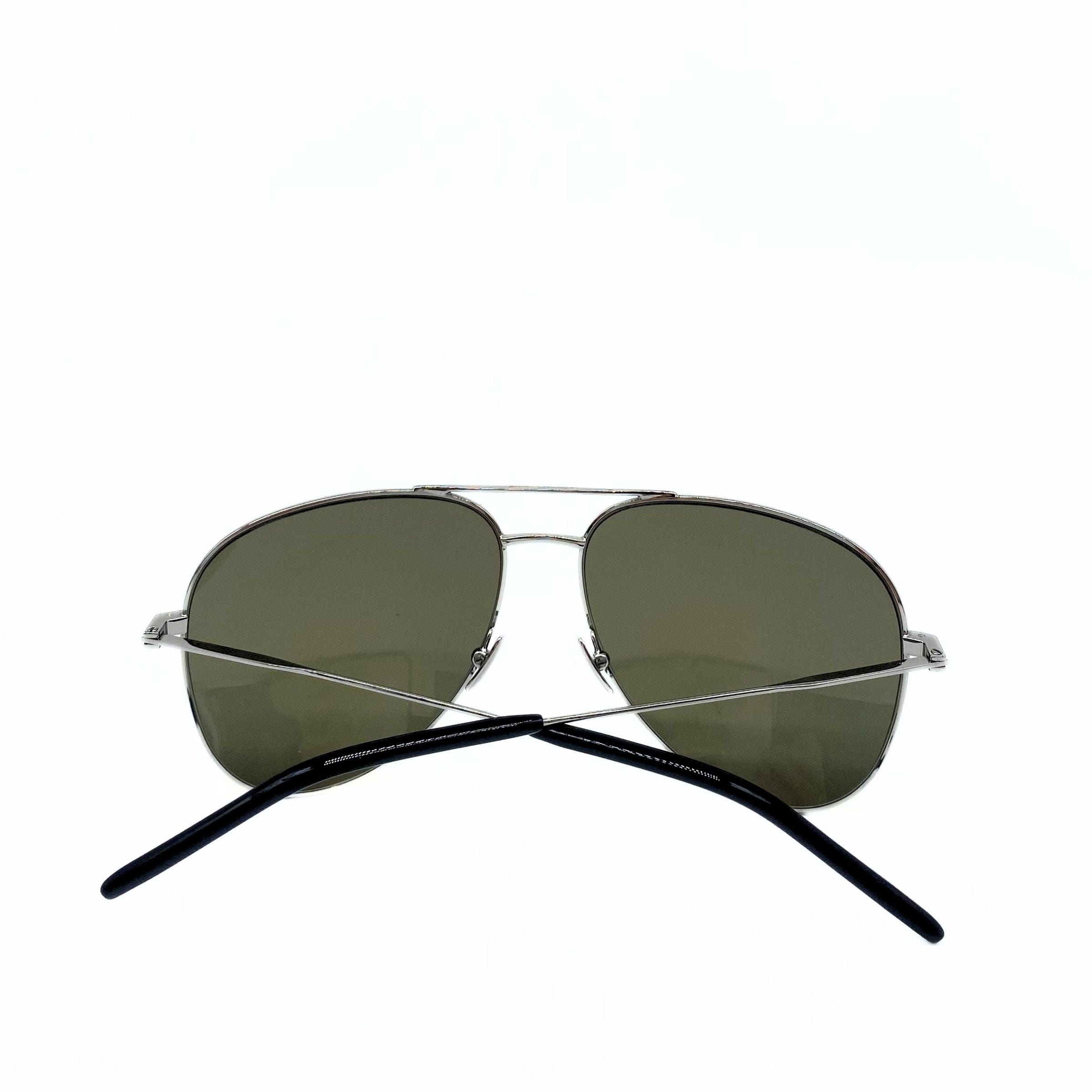 Saint Laurent Yves Saint Laurent Silver Aviator Yellow