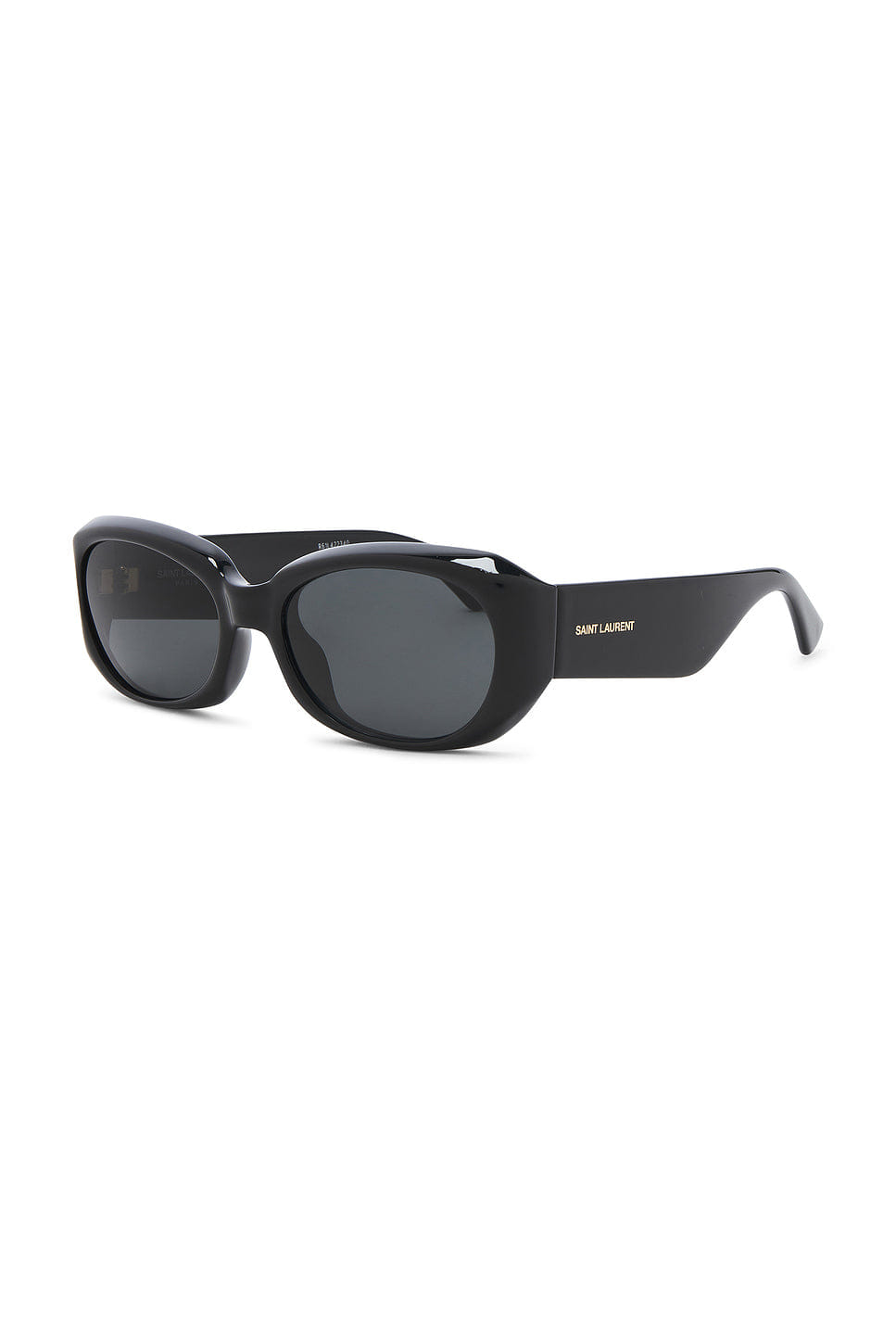 Saint Laurent Bold Injected Rectangular Sunglasses