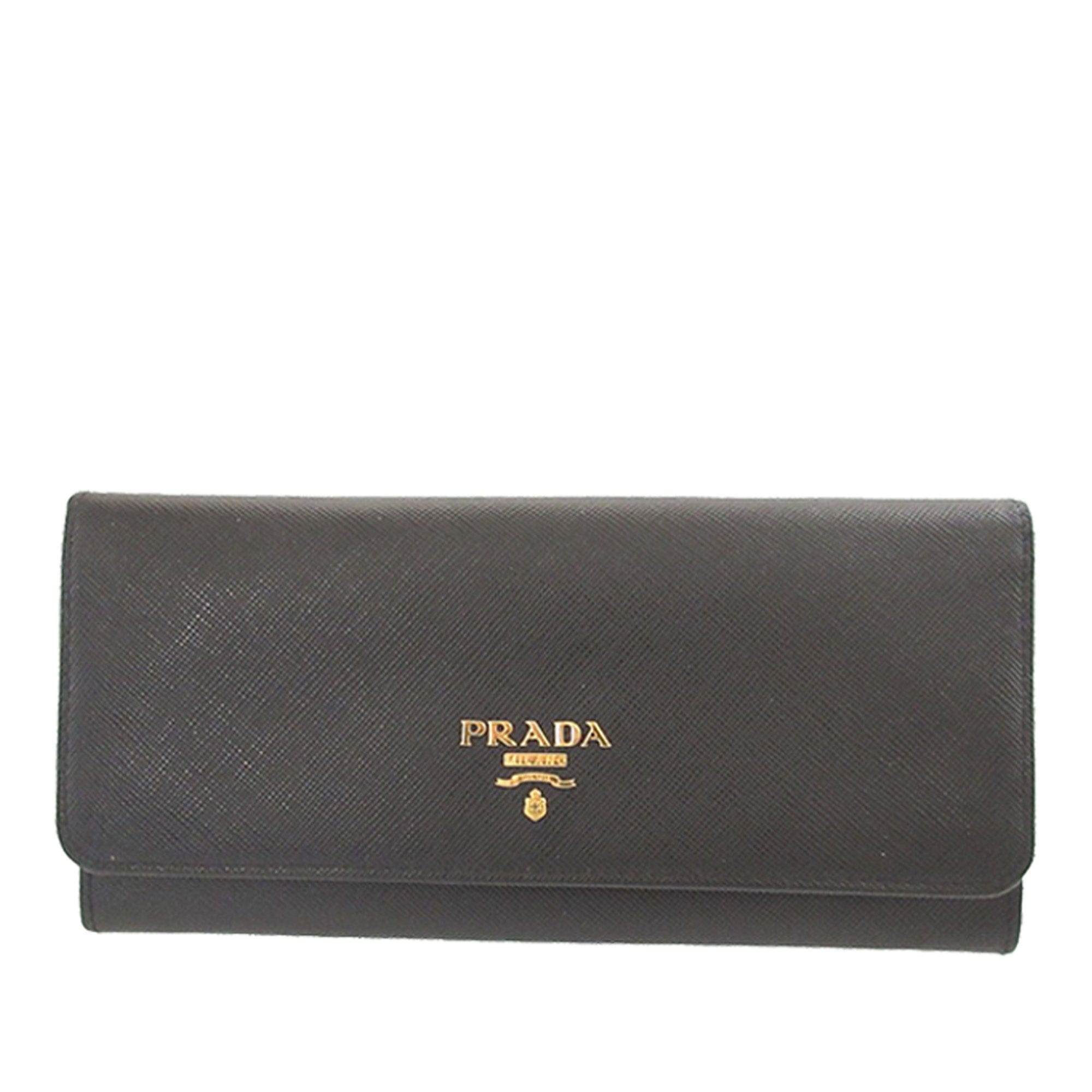 Prada : Saffiano Bifold Long Wallet
