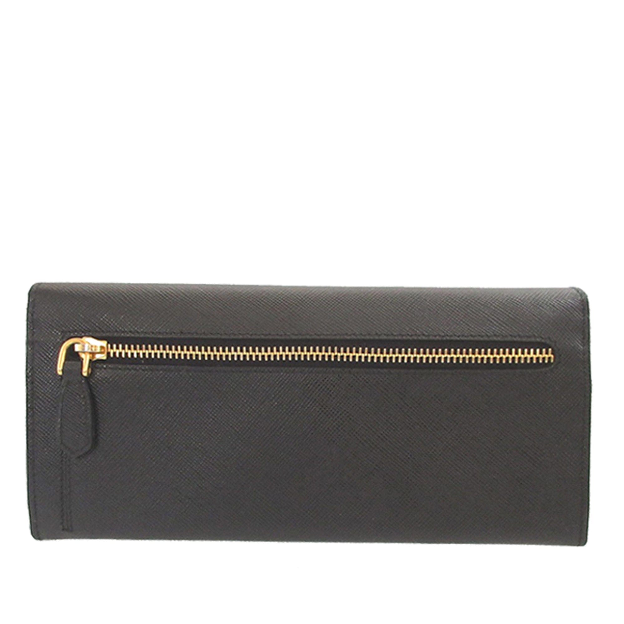 Prada : Saffiano Bifold Long Wallet