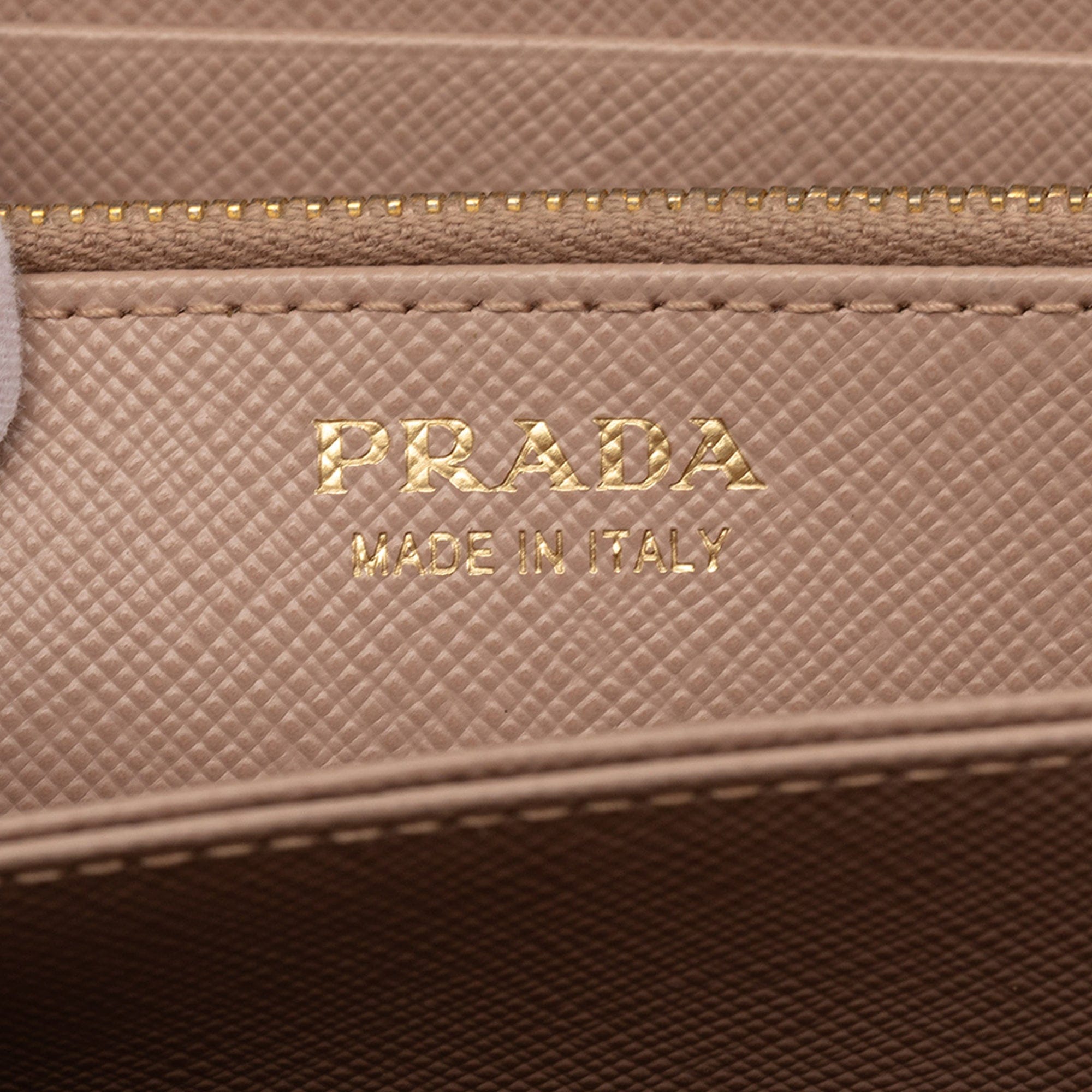 Prada Saffiano Fiocco Bow Long Wallet