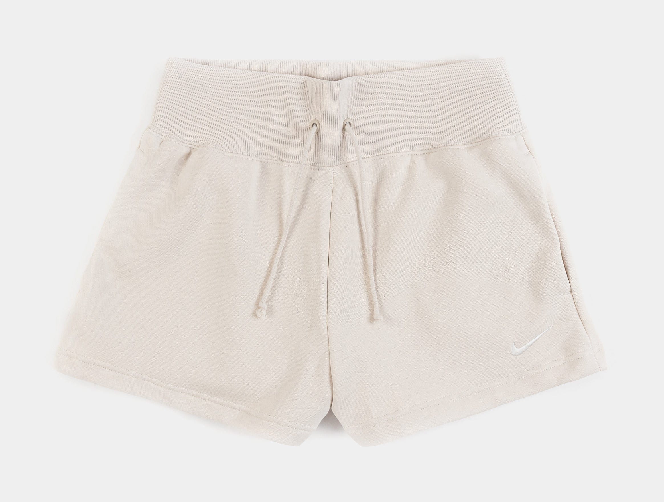 Nike NSW Phoenix Fleece Womens Shorts (Beige)
