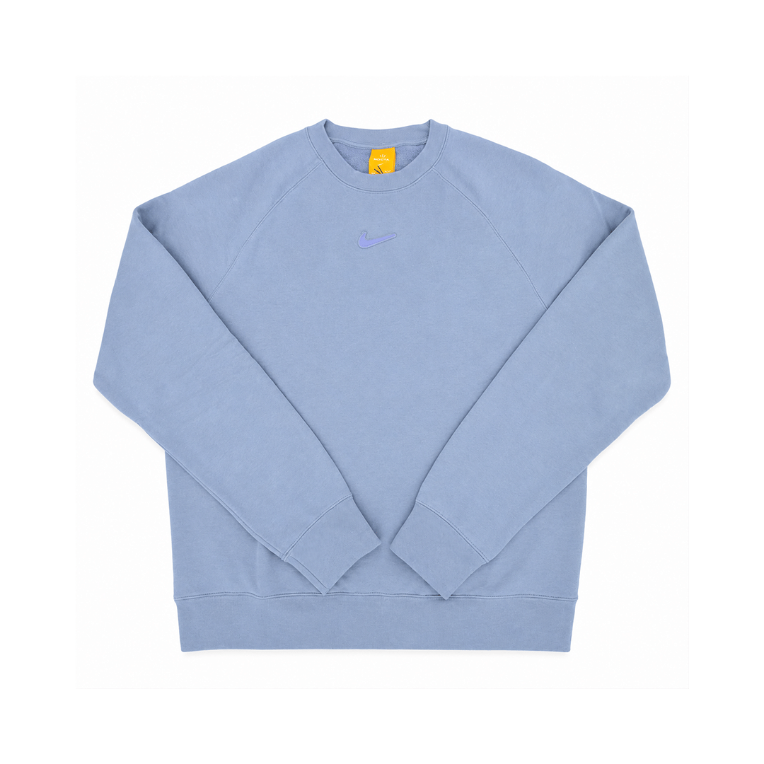 Nike NOCTA FLEECE CREWNECK WORK BLUE / POLAR