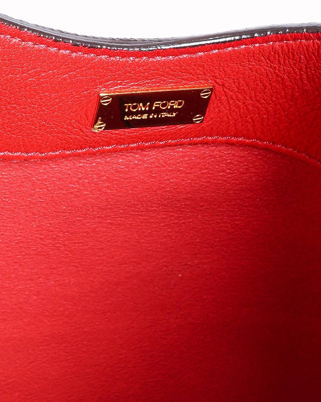 TOM FORD Alix Leather Shoulder Bag