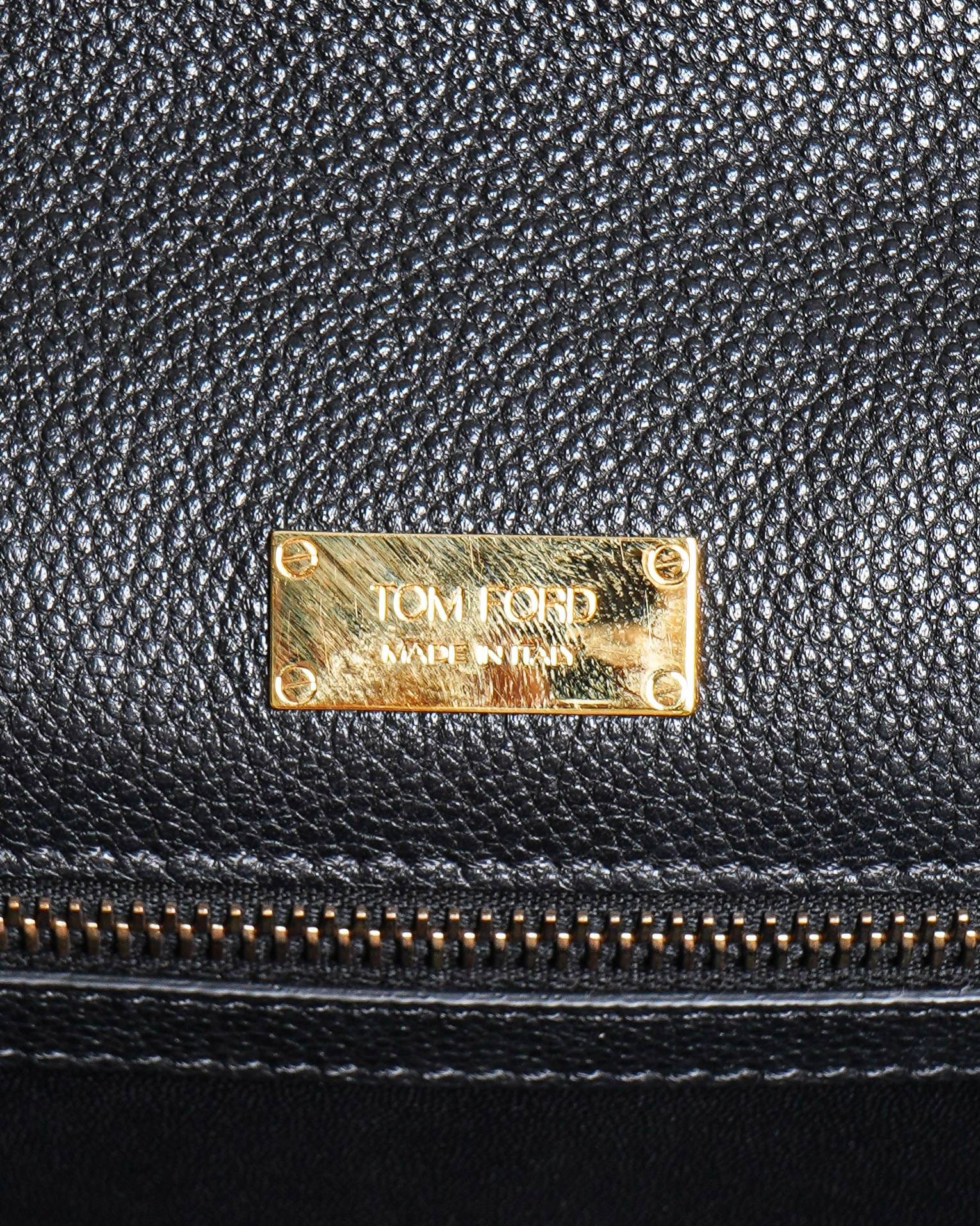 TOM FORD Icon Leather Shoulder Bag